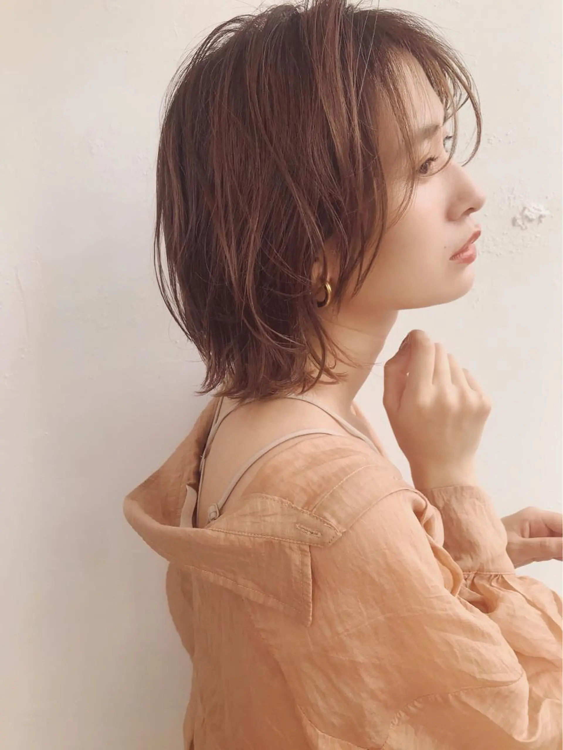 ミディアム 鎌倉 彩のヘアスタイル