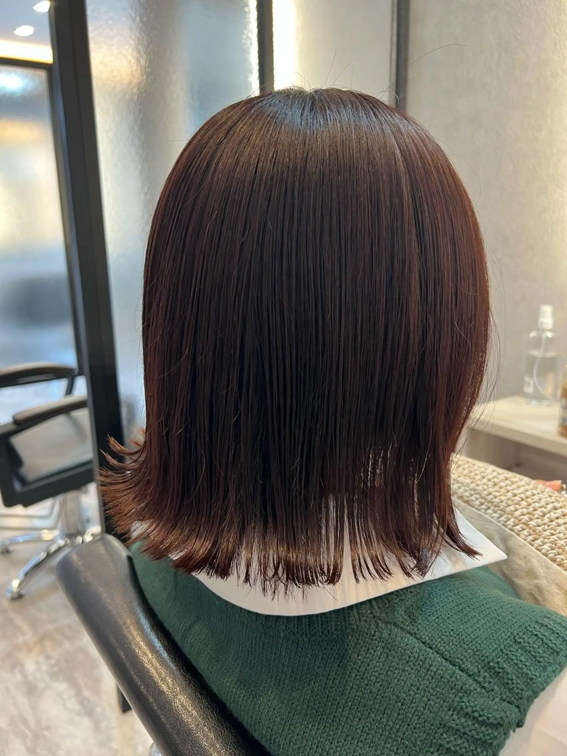 ショート カラー ブラウンカラー オレンジ オレンジブラウン イケダ ハルカのヘアスタイル
