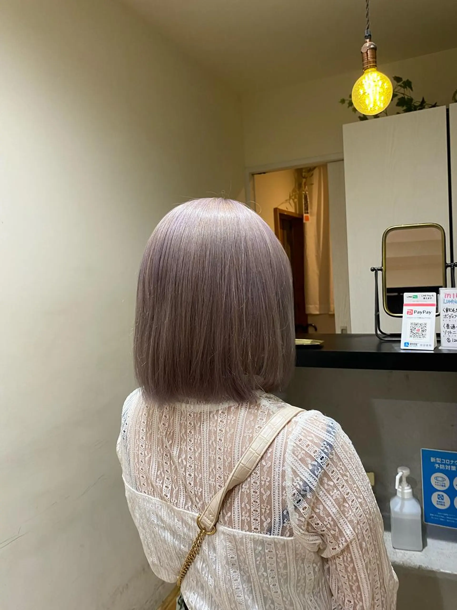 ショート カラー ヘアカラー トリートメント 三戸 修平のヘアスタイル