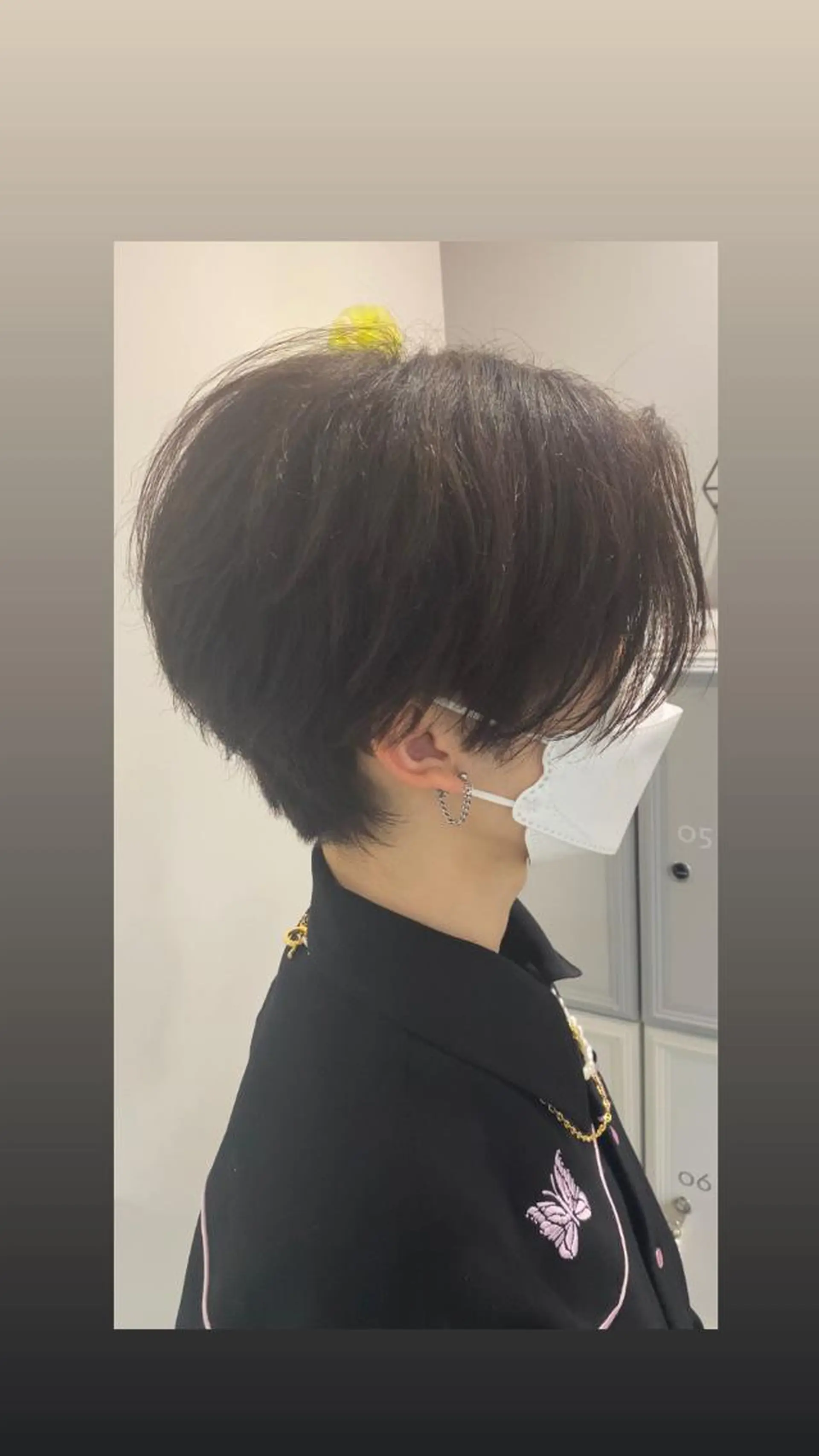 メンズ 透明感ブリーチ/ メンズパーマのヘアスタイル