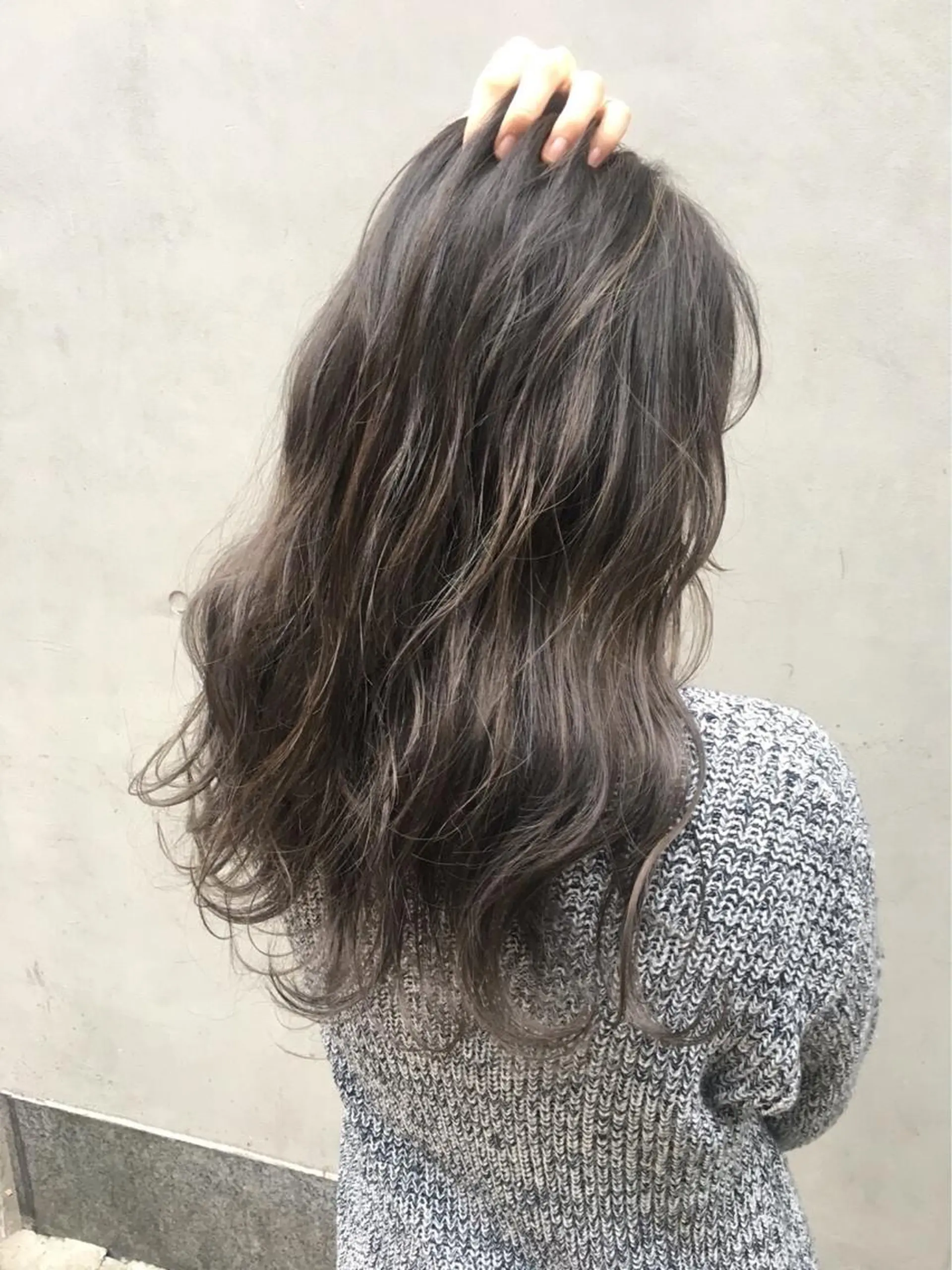 セミロング カラー アディクシーカラー アクアカラー バレイヤージュ ブリーチ ケアブリーチ ヘアカラー トリートメント 【美髪矯正】【スト カール】小野村翔太のヘアスタイル