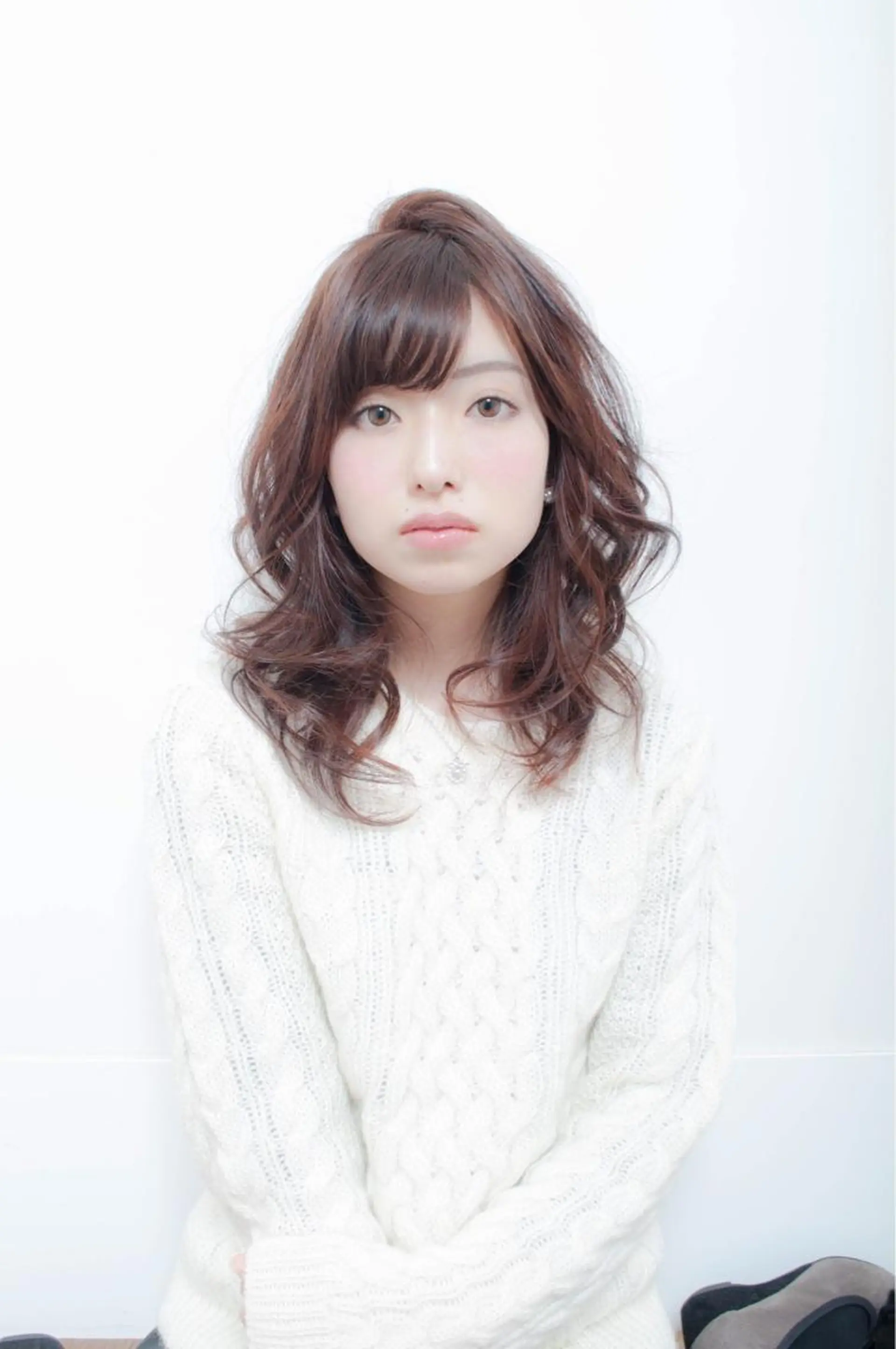 ミディアム カラー アッシュ ピンクカラー lafith hair dope所属・[外国人風カラー] 店長 田中健太のヘアスタイル