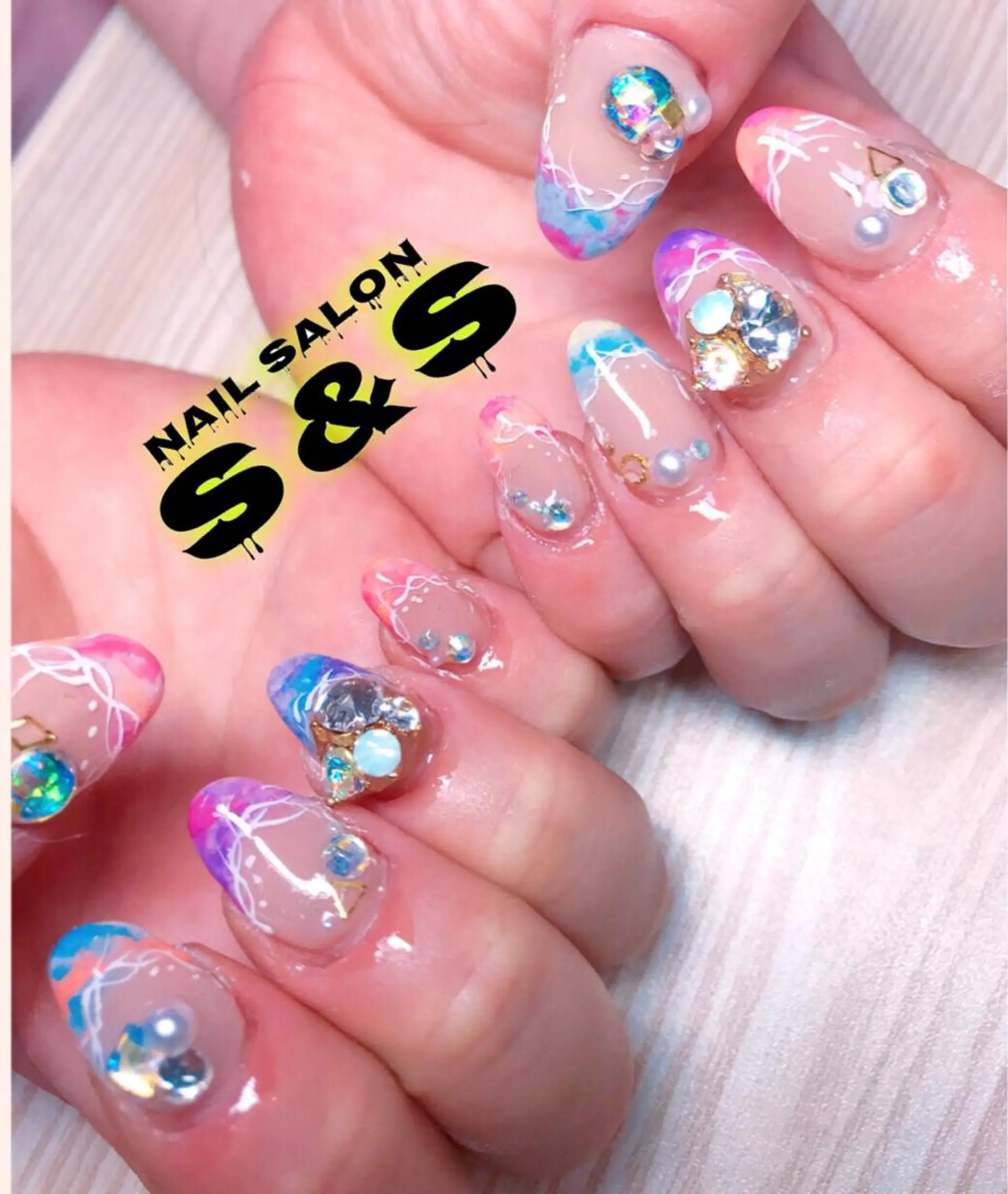 ネイル 長さ出し メンズネイル 持ち込み スカルプネイル ネイルチップ S&S 村田小百合のネイルデザイン