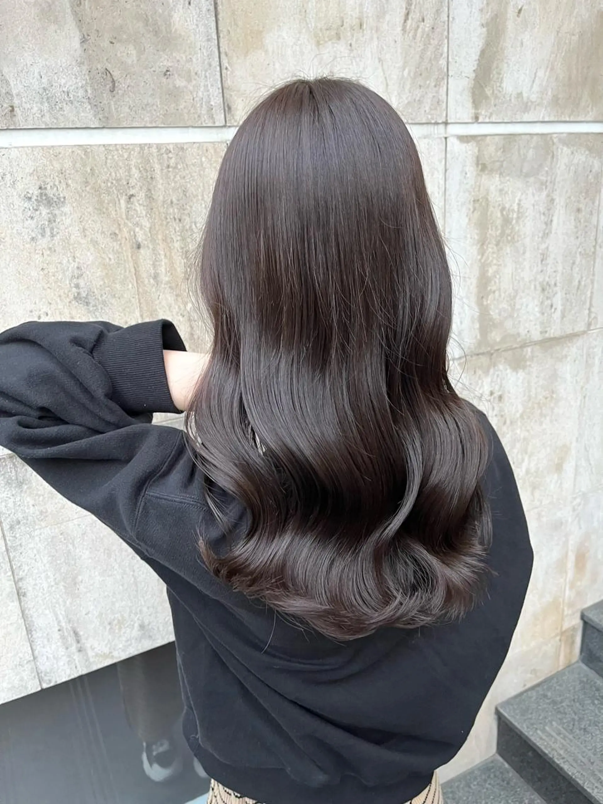 ロング カラー ブリーチ ダブルカラー ハイライトカラー ブリーチなしカラー ハイライト カット ヘアカラー トリートメント ブリーチなし✨艶髪 カラー𓃲YAGIのヘアスタイル