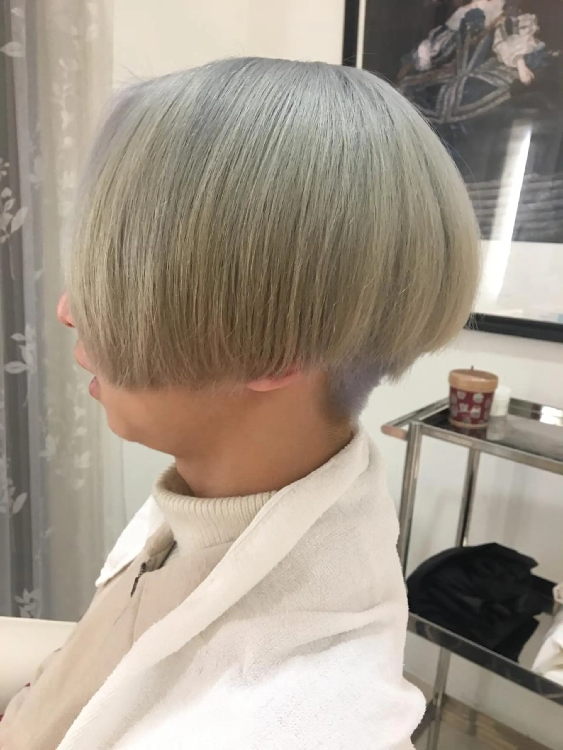 カラー メンズ 店長/mao/ 前髪/顔周りカットのヘアスタイル