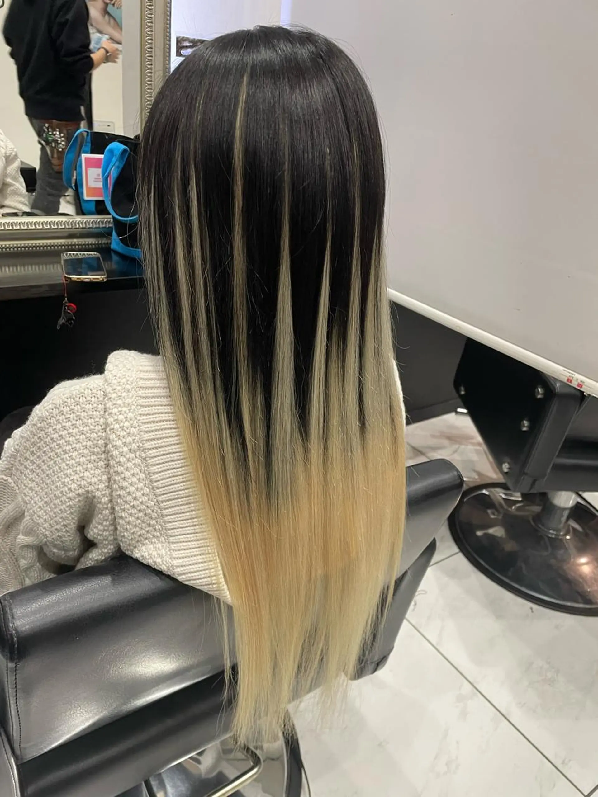 ロング ヘアカラー トリートメント エクステ \RINA🐾/ ジェルムのヘアスタイル