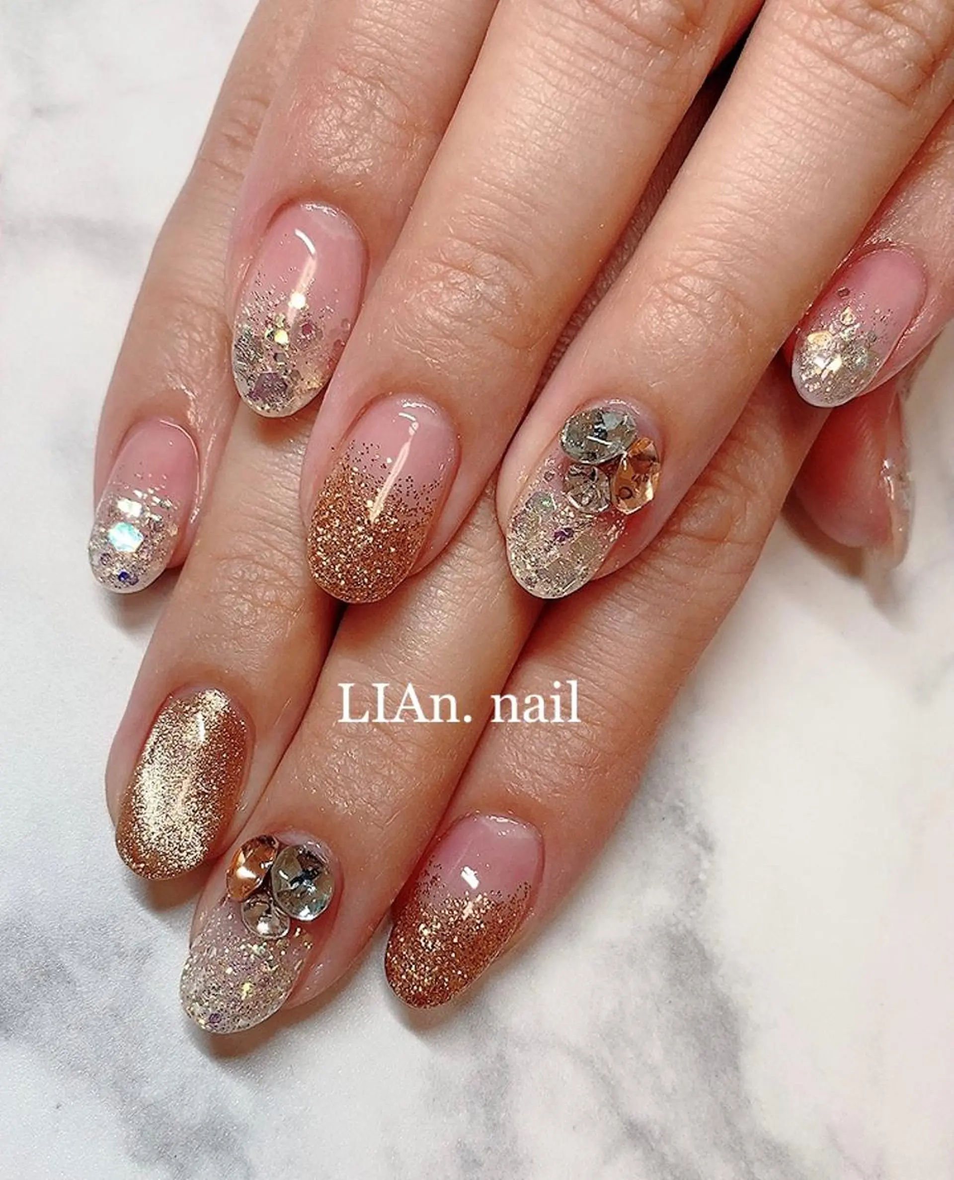 ネイル ジェルネイル Lian nailのネイルデザイン