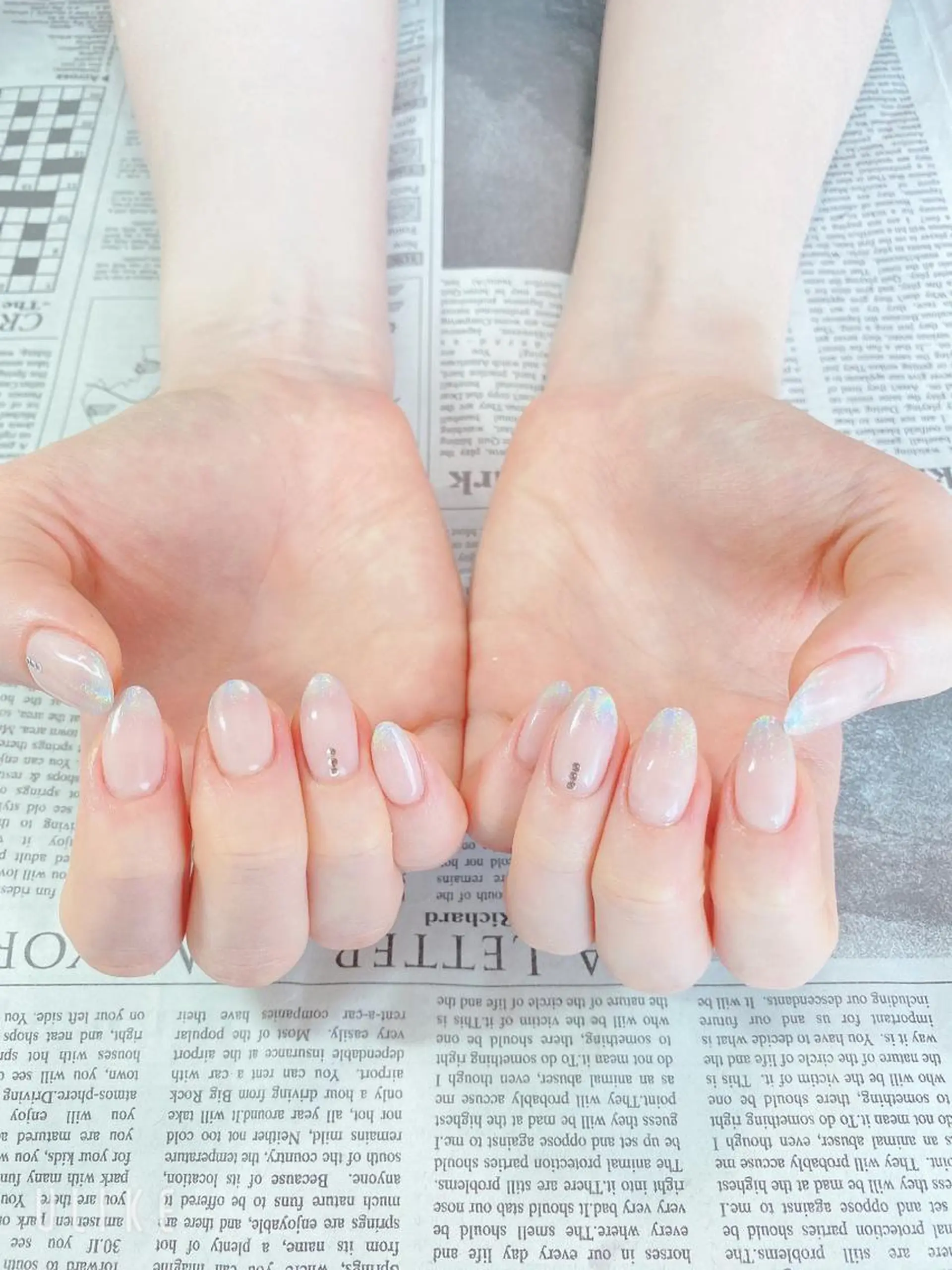 ネイル ハンドネイル ハンドケア 森山 舞のネイルデザイン