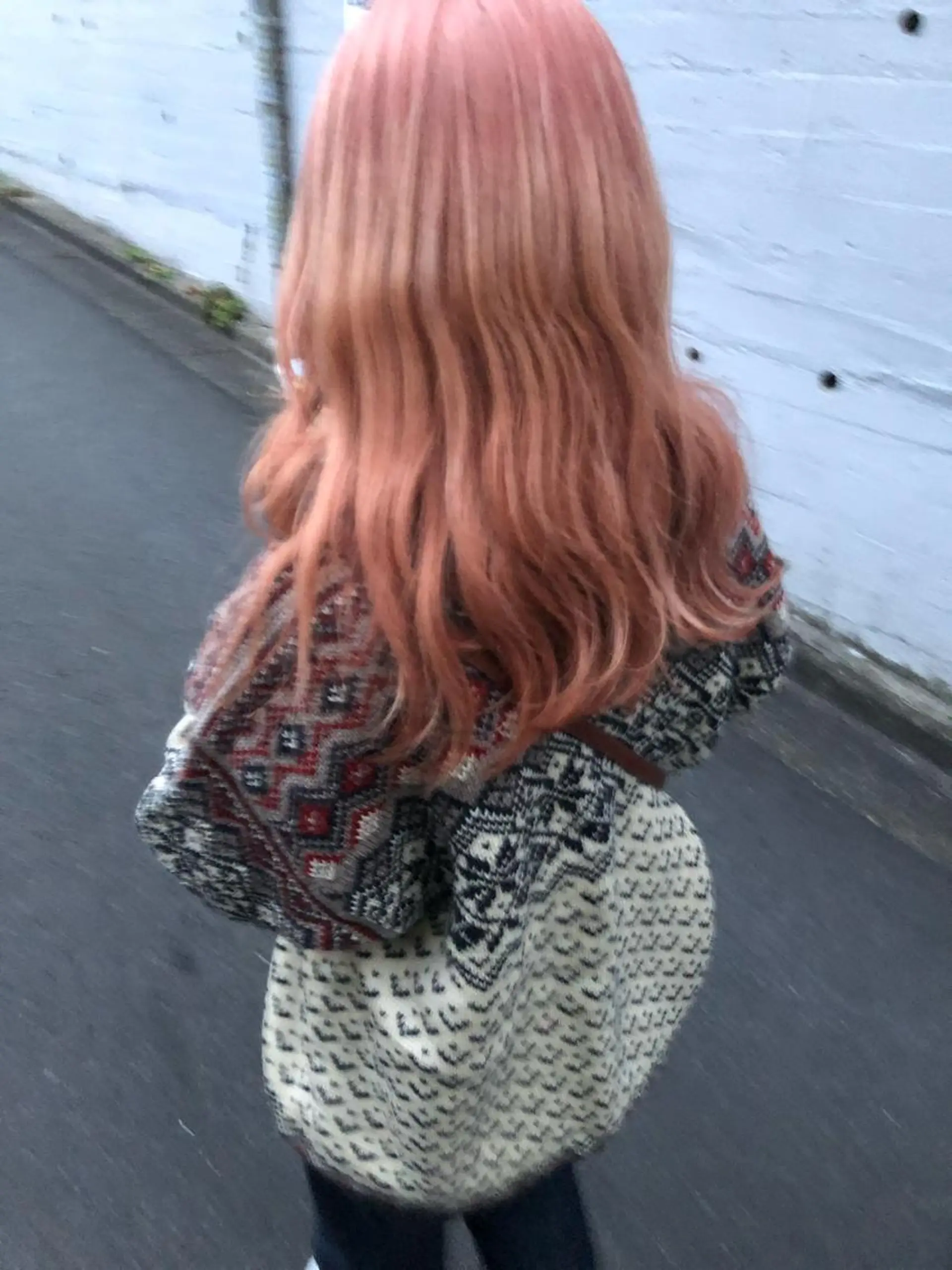 ロング カラー nalu.所属・前山 七海のヘアスタイル