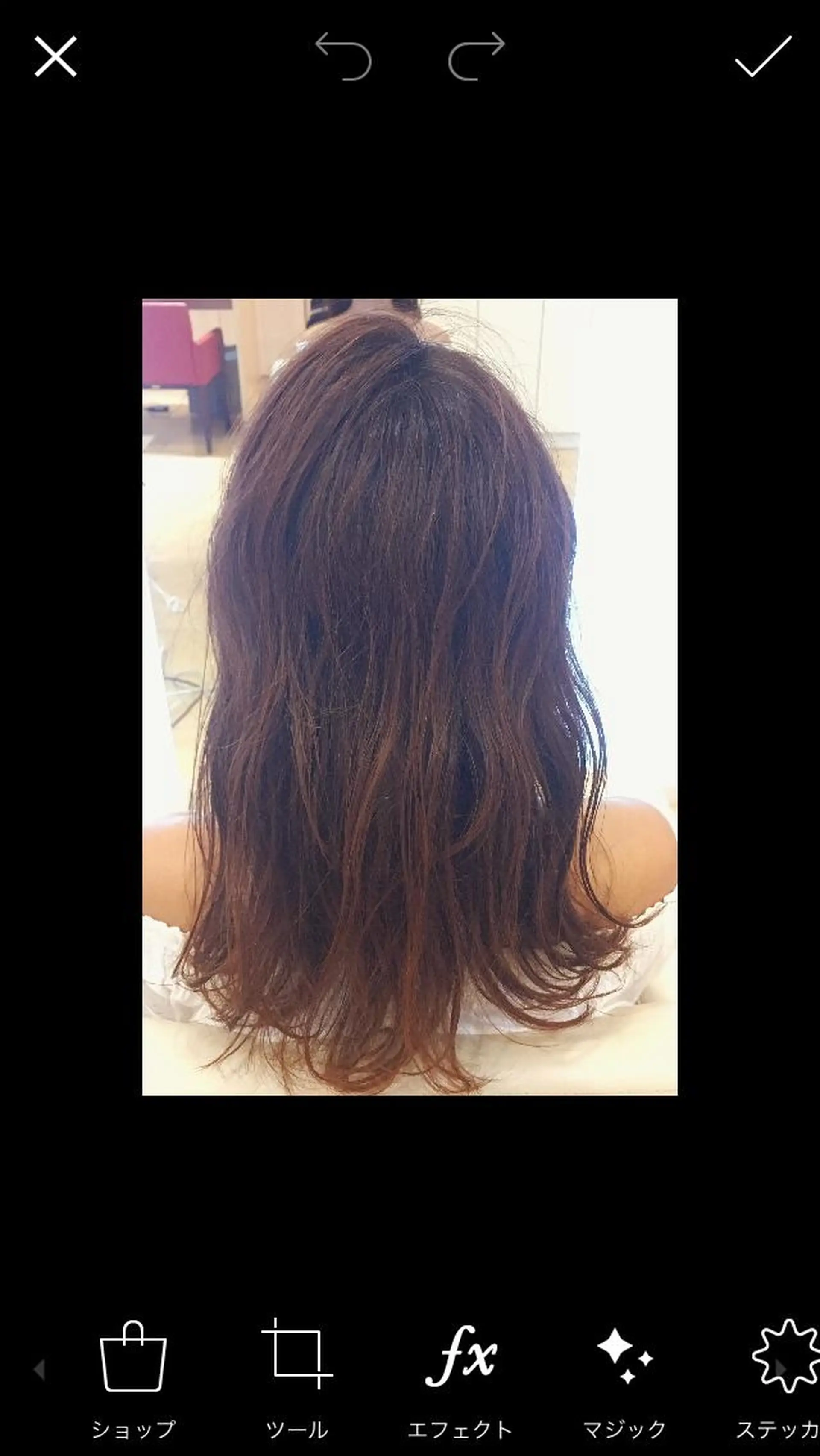 ロング SALON DE KIKUCHI 本店所属・菊池 栄里奈のヘアスタイル