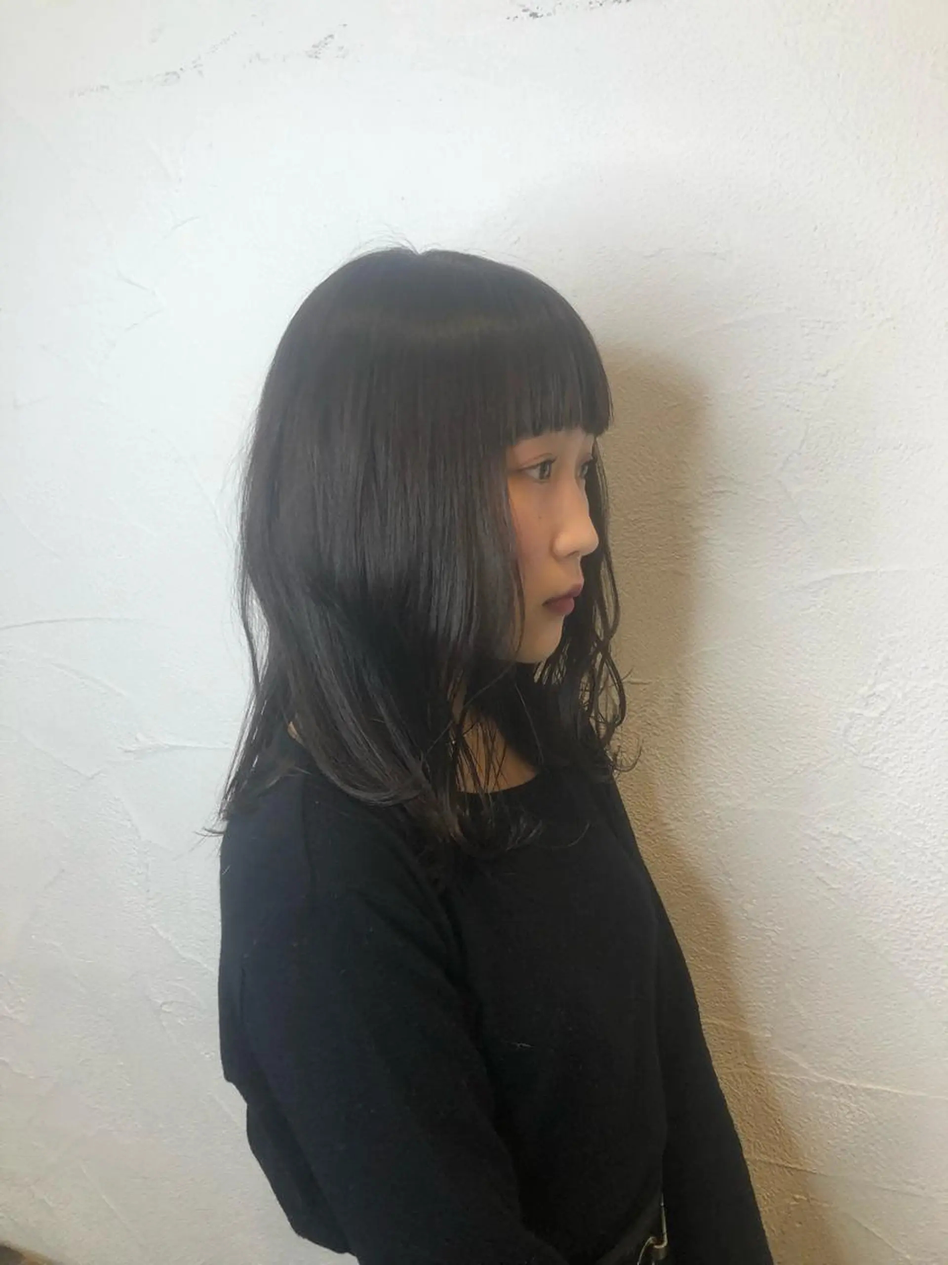 ミディアム ナカオ ヤストシのヘアスタイル