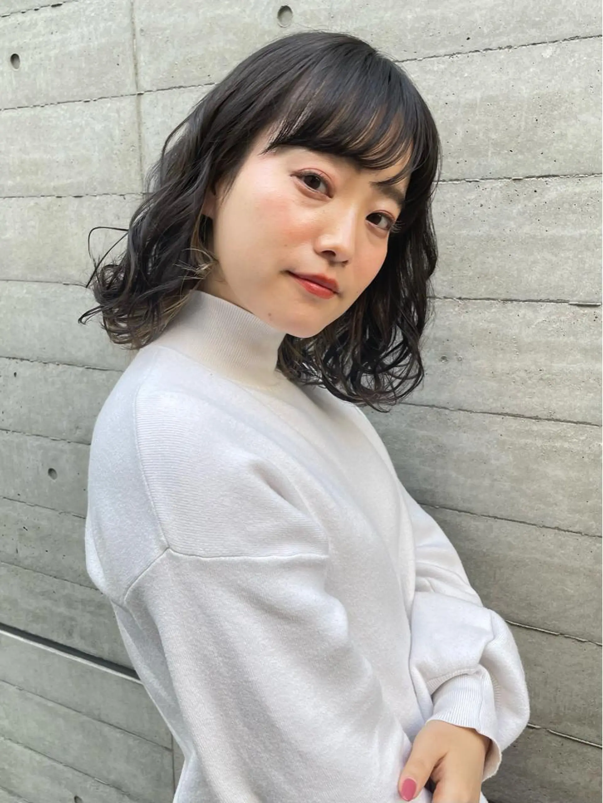 ミディアム カラー ツヤ美髪💐 髪質改善/高山愛来のヘアスタイル