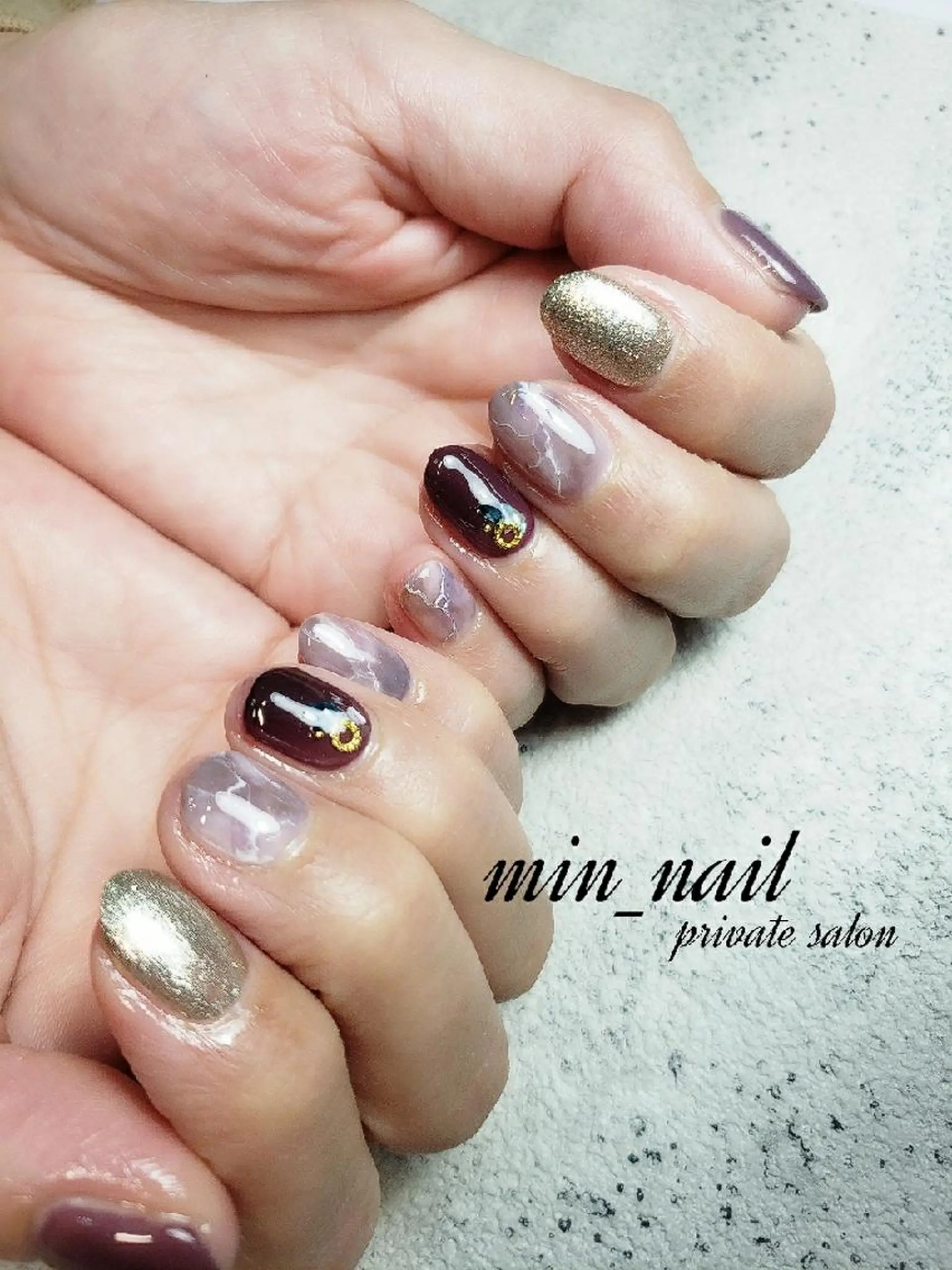 ネイル ハンドネイル プライベートサロン lienのネイルデザイン