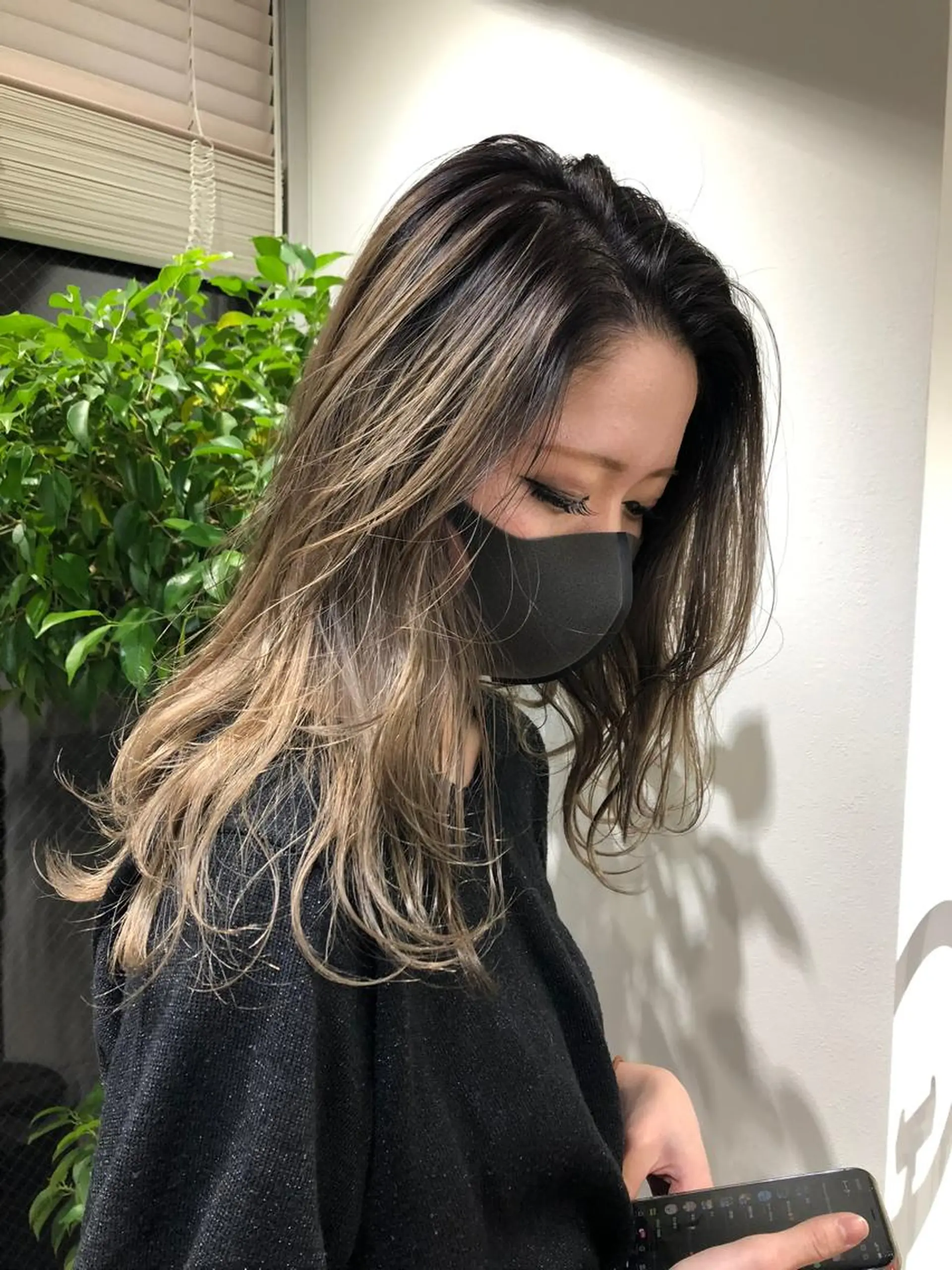 セミロング カラー パーマ ヘアアレンジ メンズ 💎髪質改善特化💎 RUITOのヘアスタイル