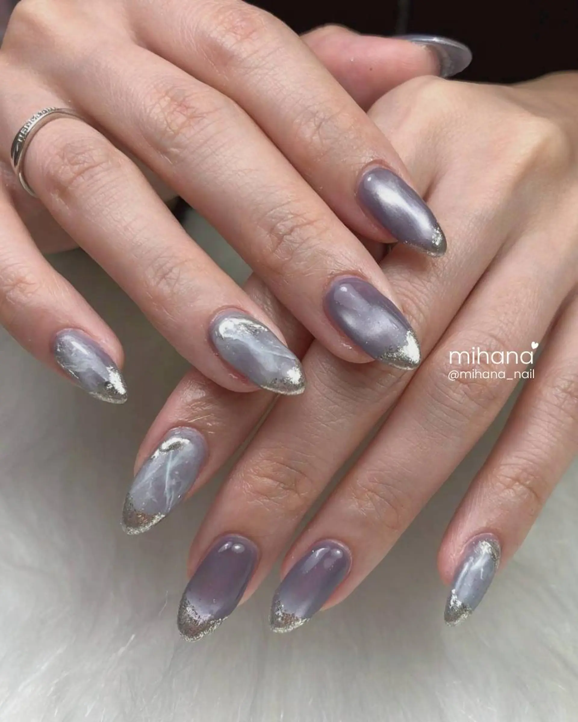 ネイル ジェルネイル パラジェル ハンドネイル MIHANAネイル/ MINH ミンのネイルデザイン