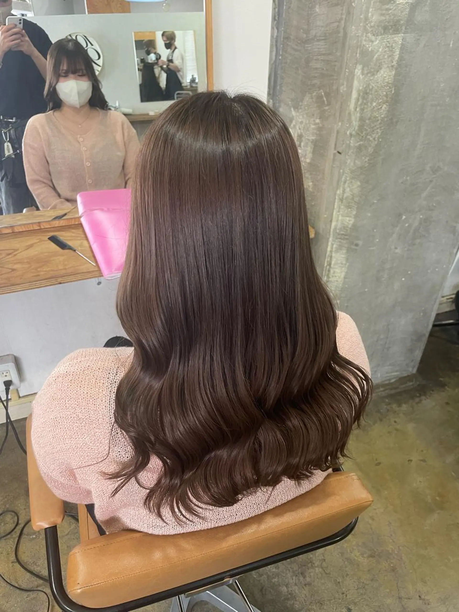セミロング 透明感カラー🫧 麗伍のヘアスタイル