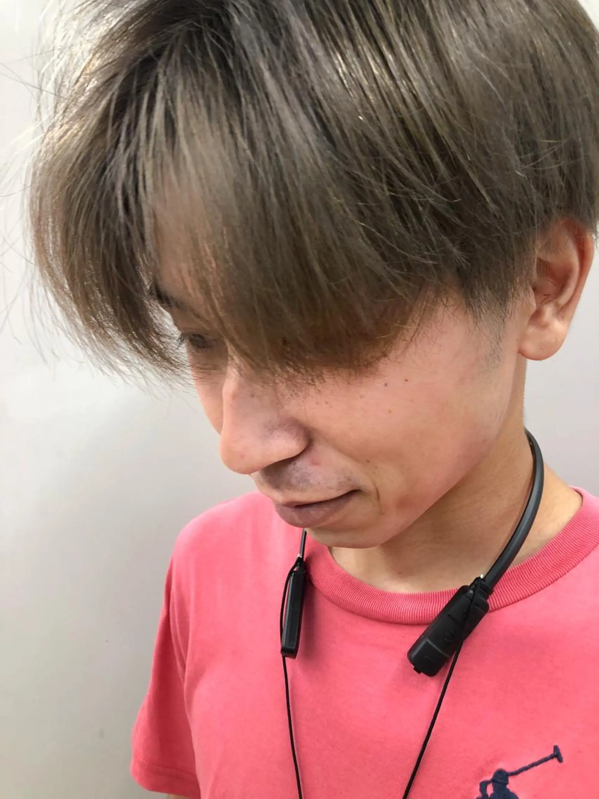 ショート カラー メンズ カット ヘアカラー トリートメント 関 京磨のヘアスタイル