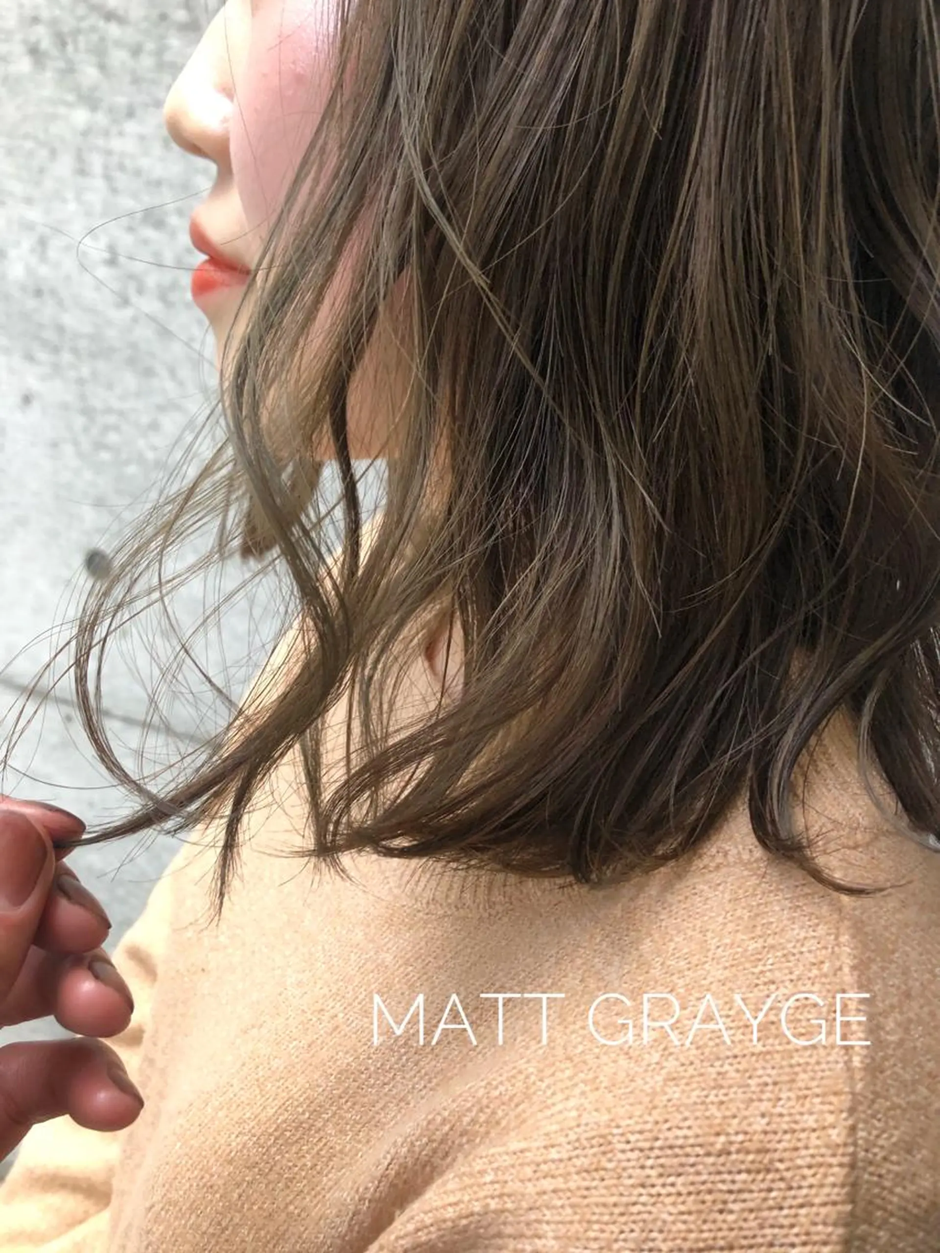 ミディアム メンズ特化美容師 ハスイルイのヘアスタイル