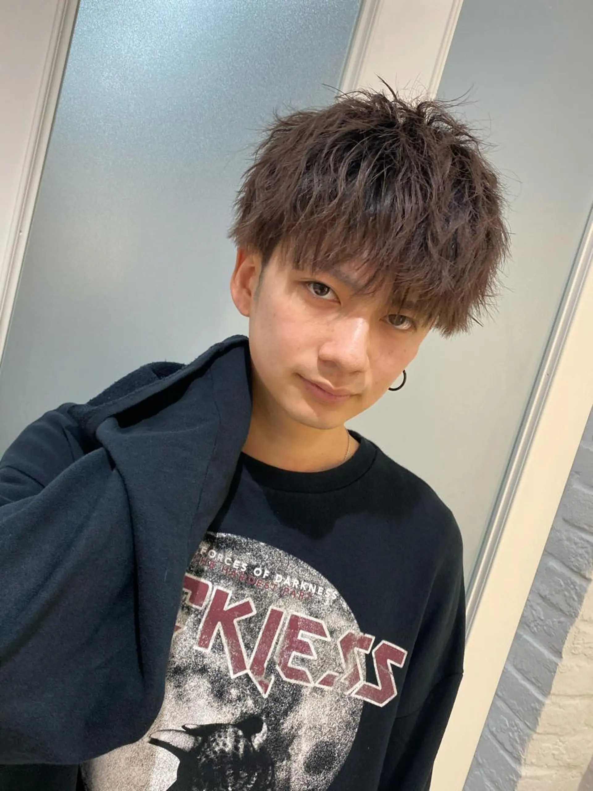 メンズ メンズパーマ 🍀透明感抜群🍀/ ハイトーンカラーのヘアスタイル