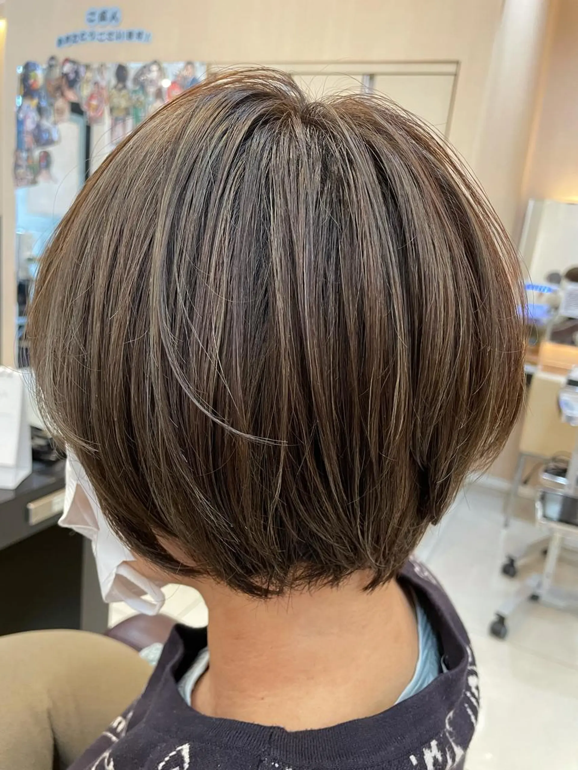 ショート カラー ヘアアレンジ リリー /Men's/パーマのヘアスタイル