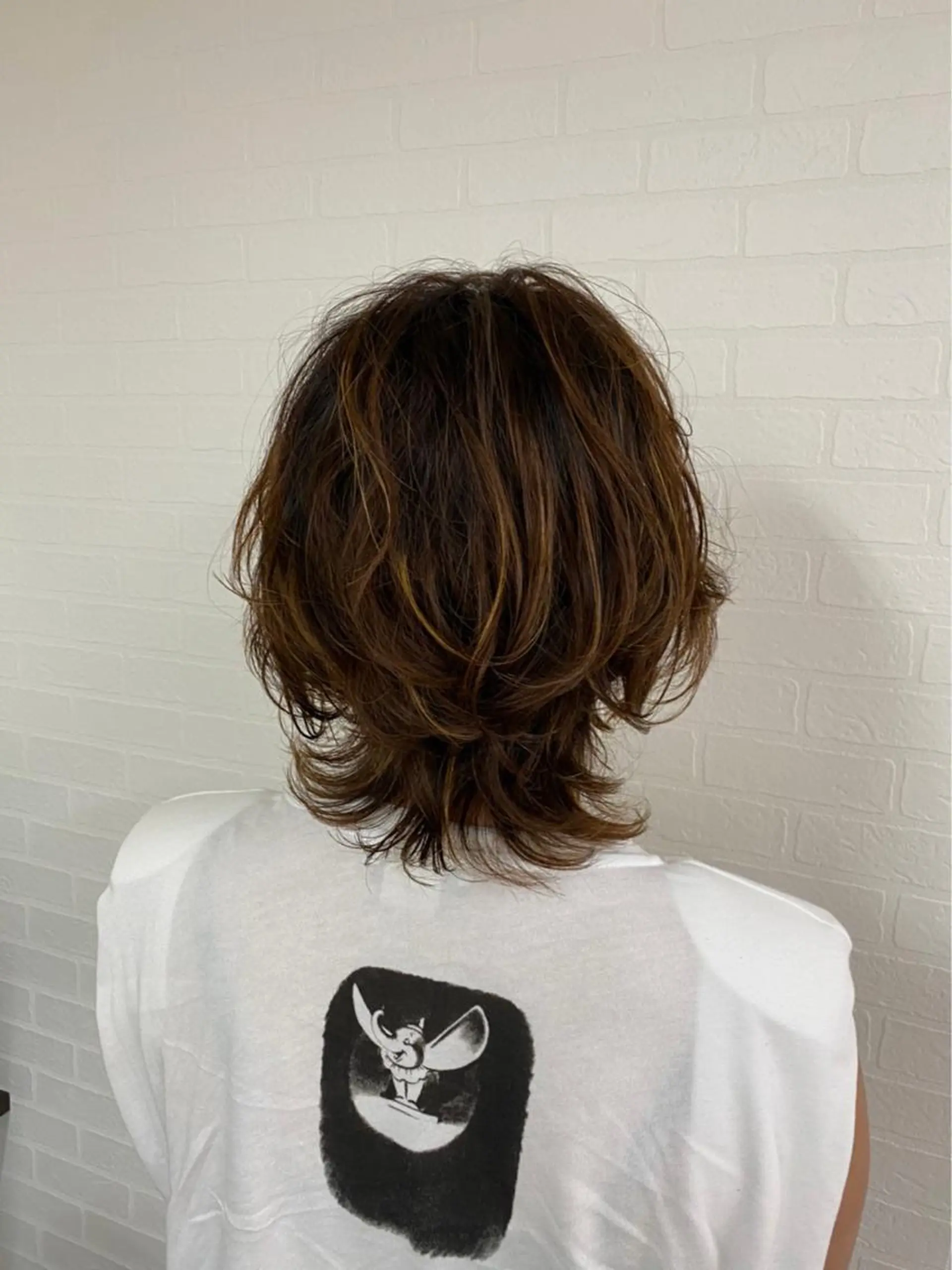 セミロング カラー パーマ 🎁無料カットカラー 📷撮影モデル募集✨のヘアスタイル