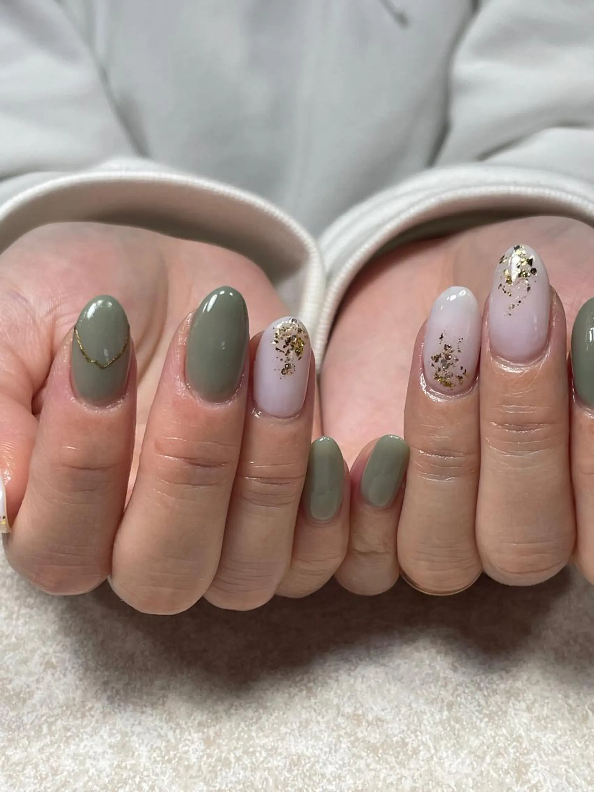 メンズ ネイル Chérinail 爪のお手入れのネイルデザイン