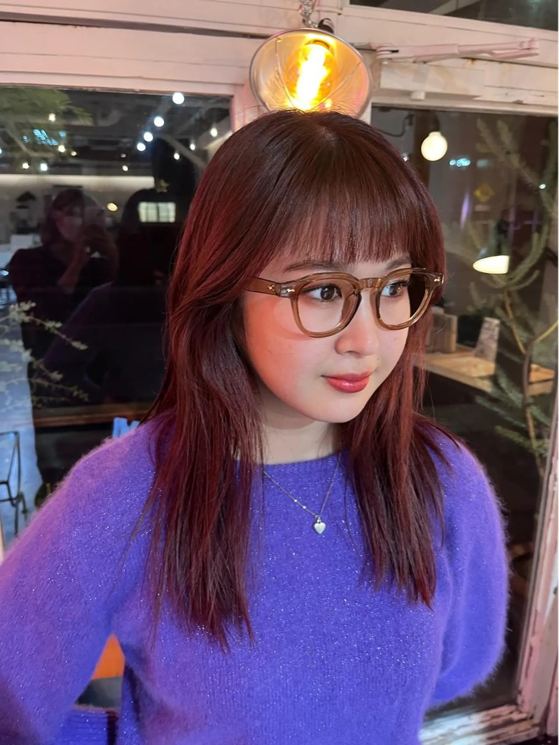 セミロング chikashitsu所属・Junmi/ﾁｶｼﾂ /堀江のヘアスタイル