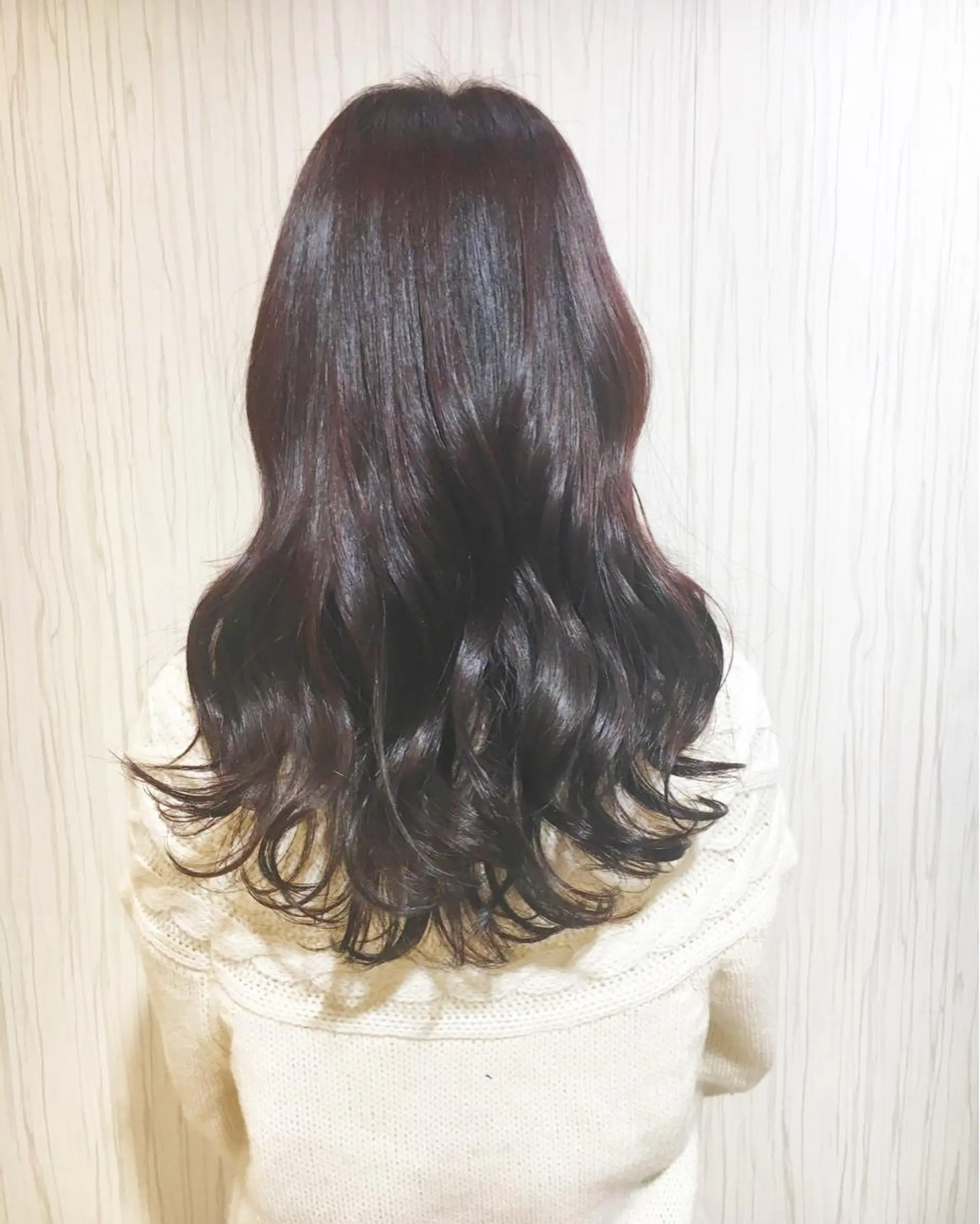 ミディアム セミロング ロング カラー パーマ ヘアアレンジ ピンクカラー バイオレットカラー ✨艶髪✨透明感✨ 山内大樹のヘアスタイル