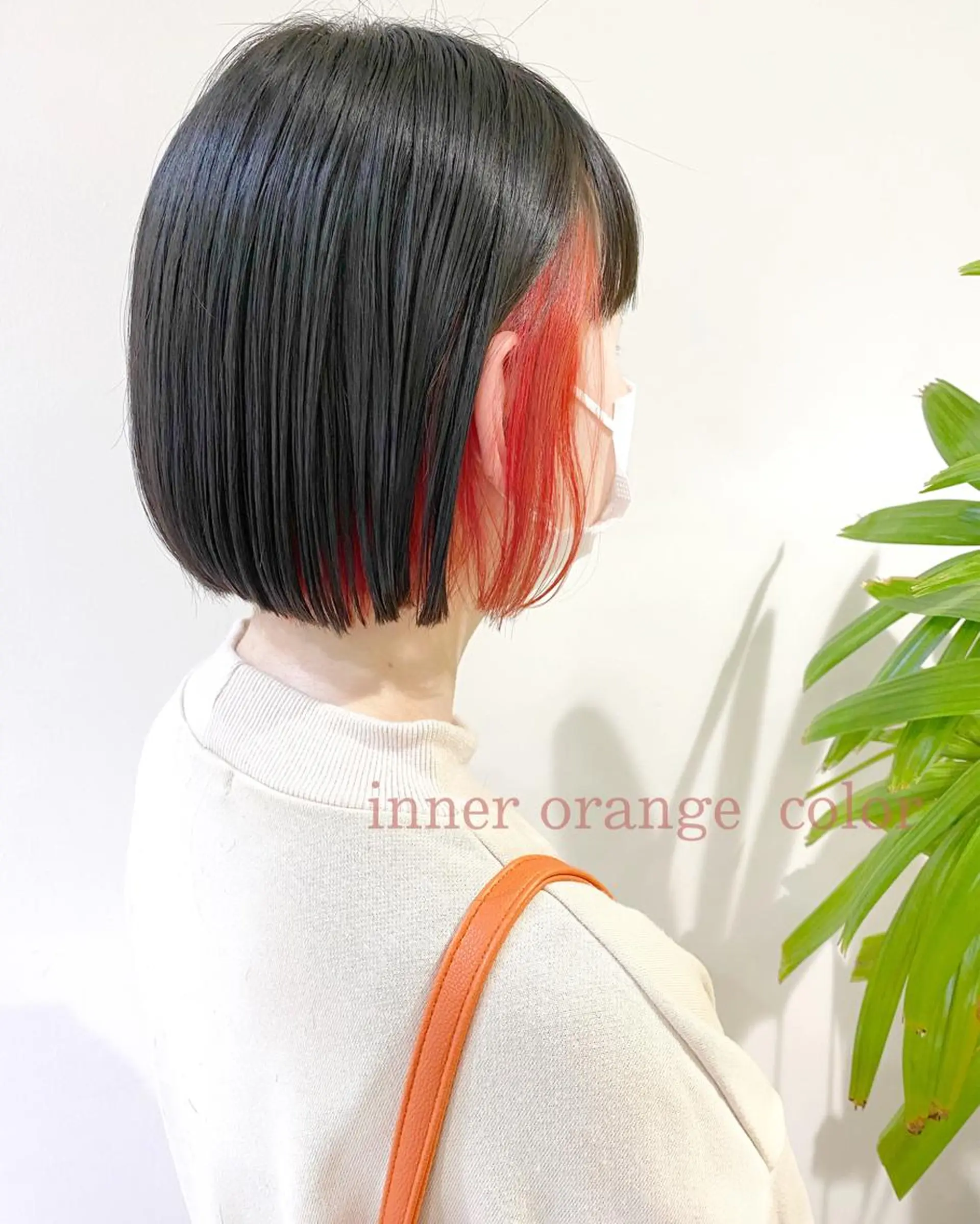 ミディアム カラー カット トリートメント clomus所属・YUKA艶髪 🌸寛ぎ部屋のヘアスタイル