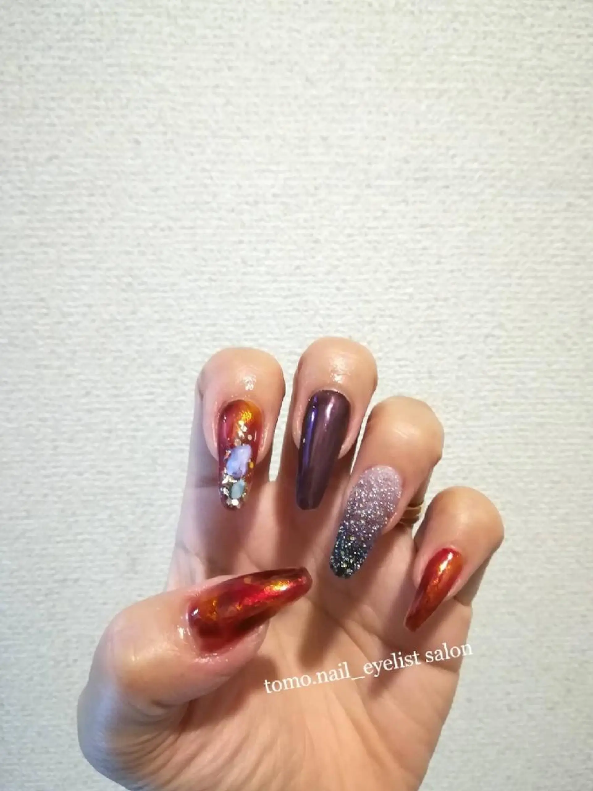 ネイル シンプルネイル tomonail eyelistのマツエク・マツパデザイン