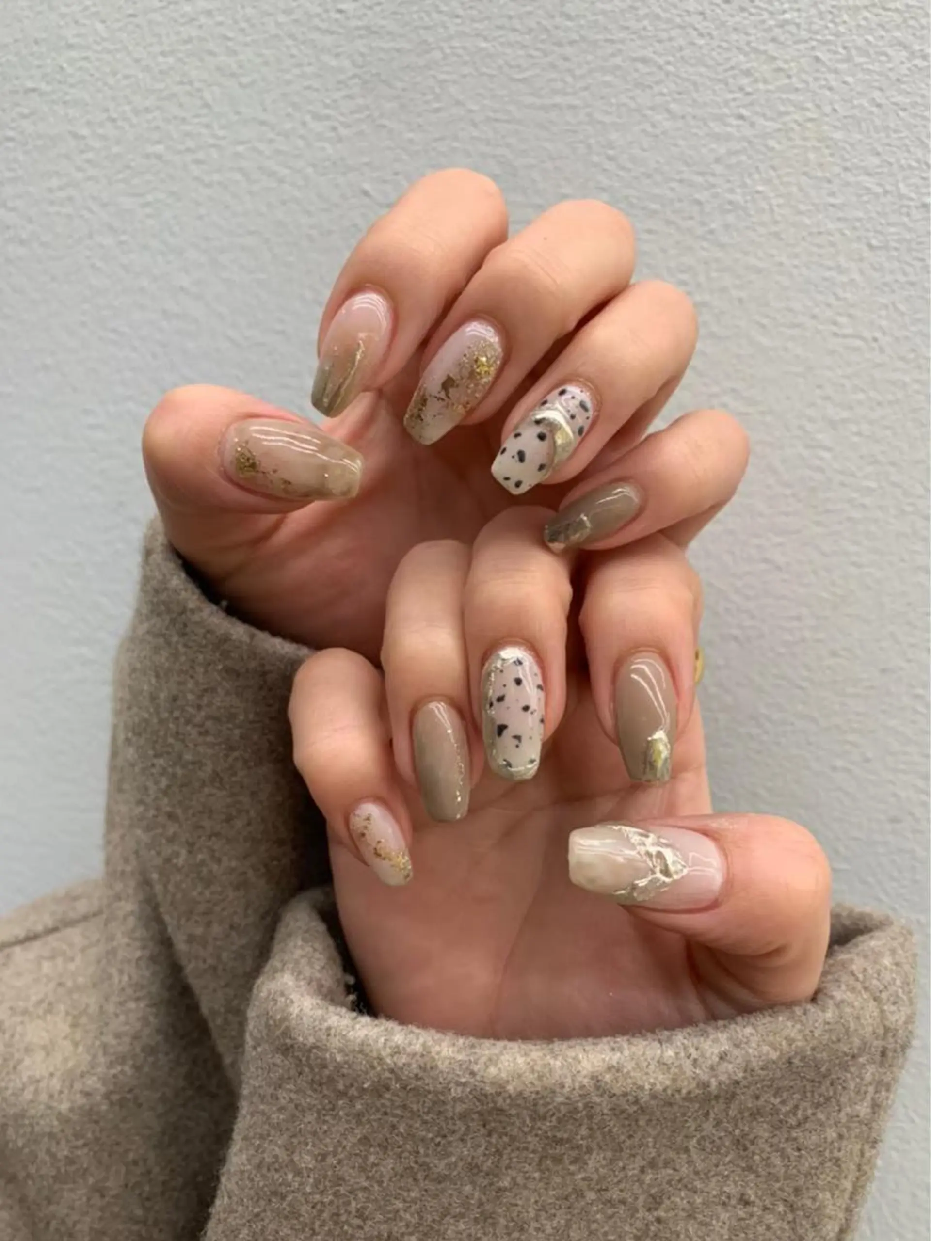 ネイル 束感まつ毛/ネイル/ LED♥KIRARAのマツエク・マツパデザイン