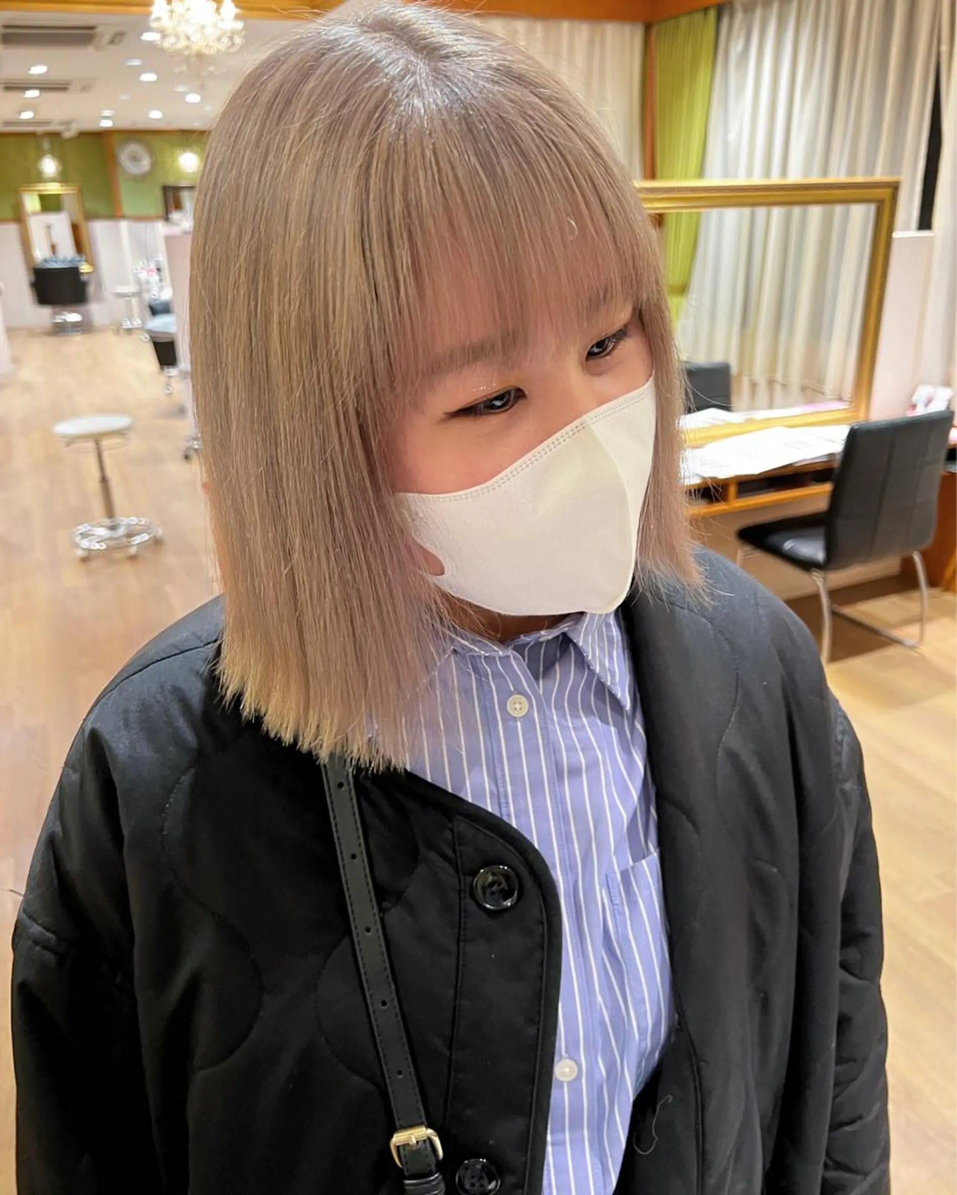 ショート カラー ブリーチ Lita所属・Lita KANAのヘアスタイル