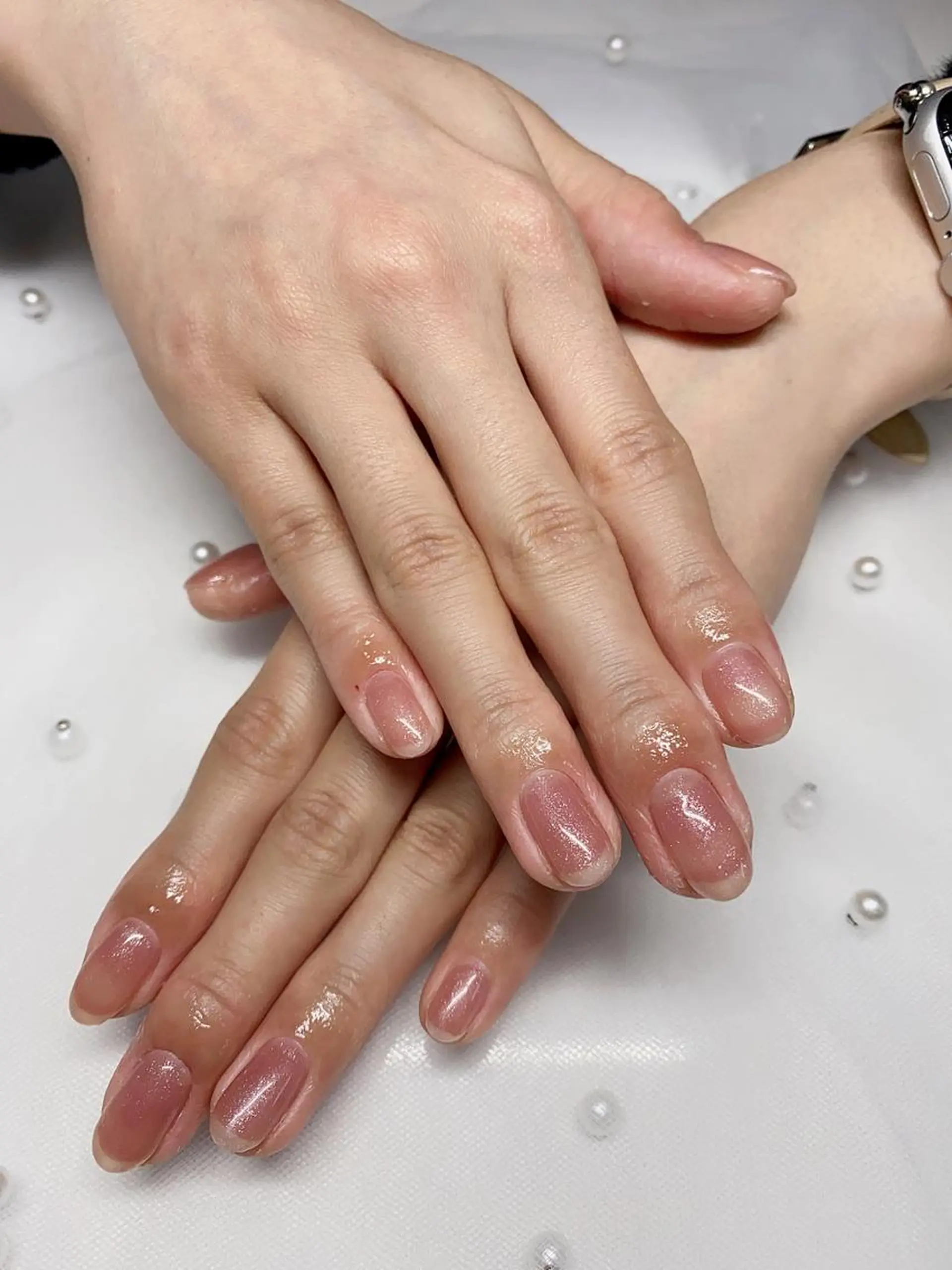 ネイル ラメ(グリッター) ハンドネイル Jasmine nailsalon所属・ジャスミン ネイルサロンのネイルデザイン