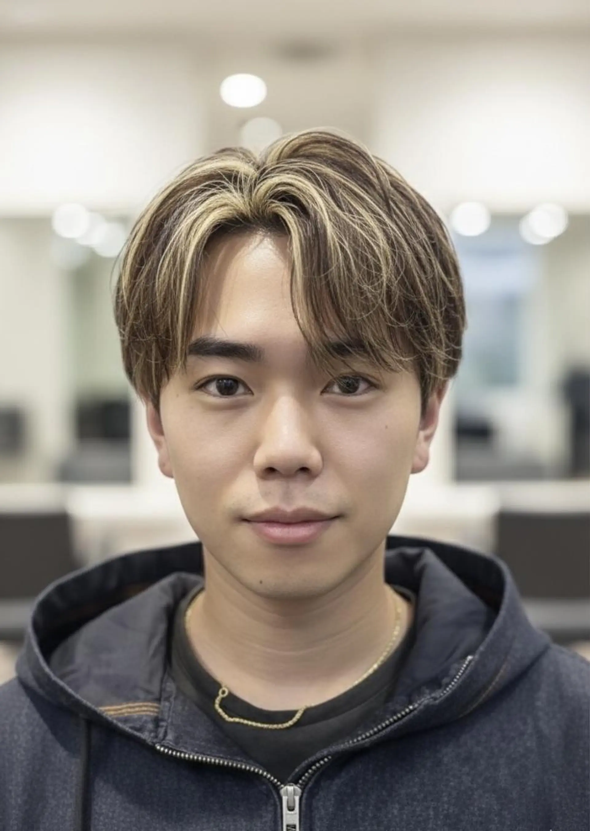 メンズ 好印象メンズ特化/就 活/縮毛髪質改善のヘアスタイル