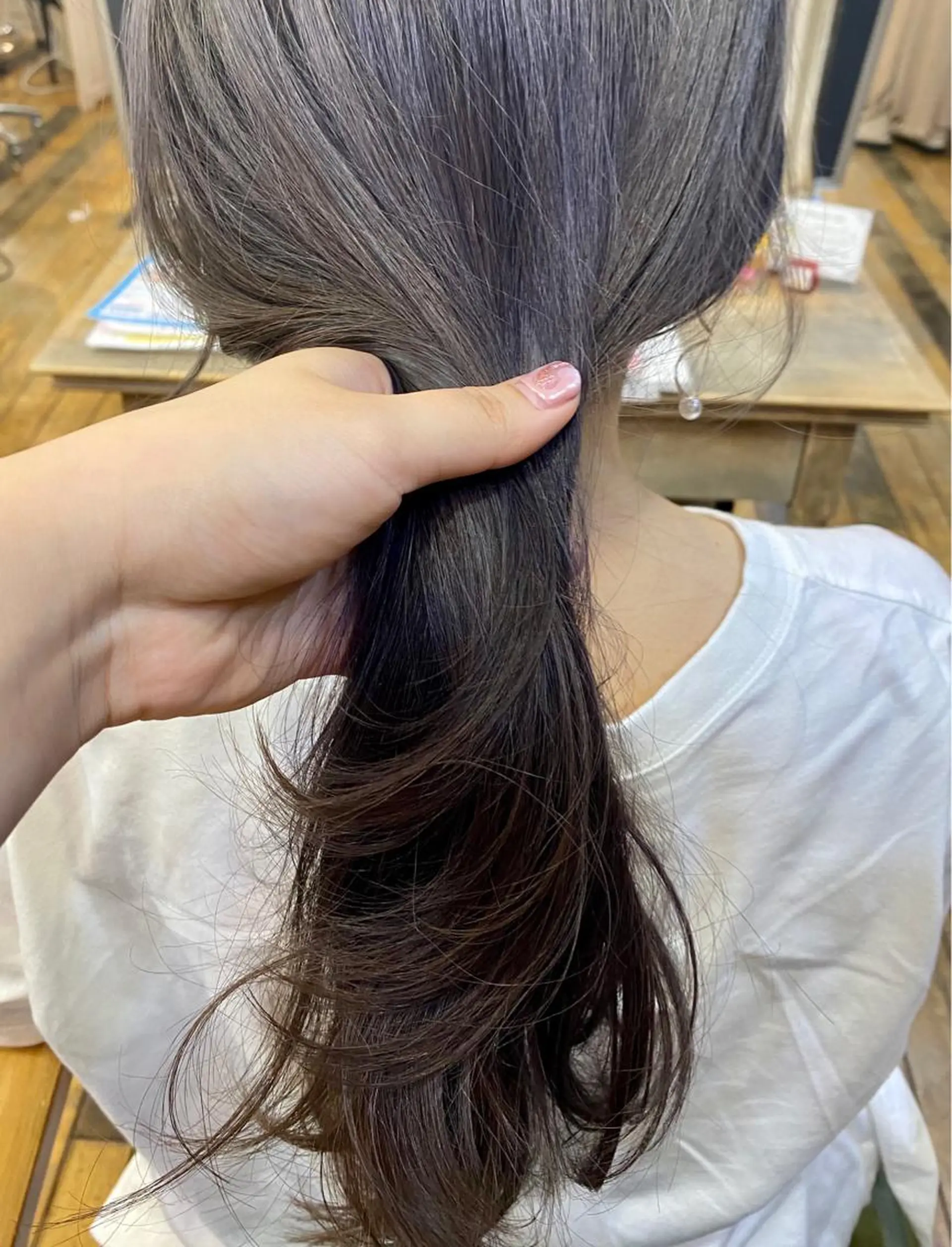 ロング カラー 🥣 hashi 🛋️のヘアスタイル