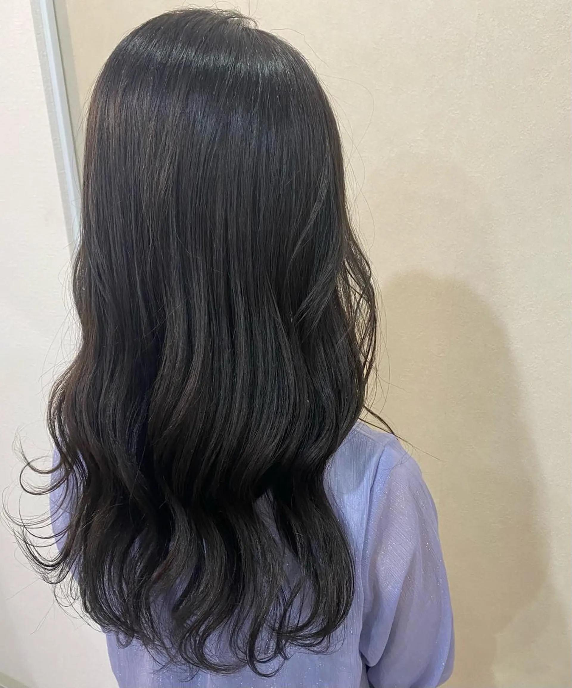 ロング カラー 大久保 愛のヘアスタイル