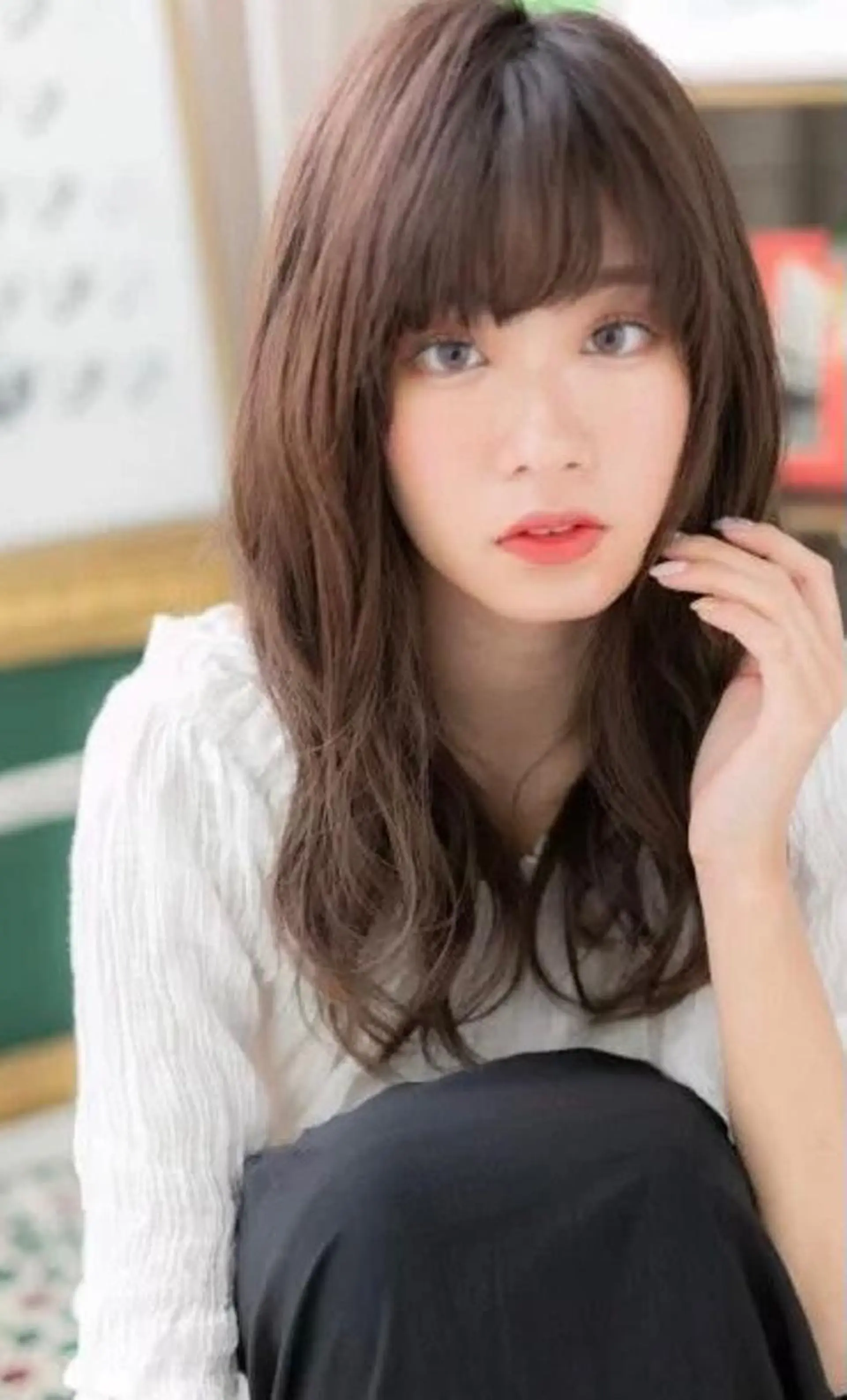 ロング パーマ 棚村 竜太のヘアスタイル