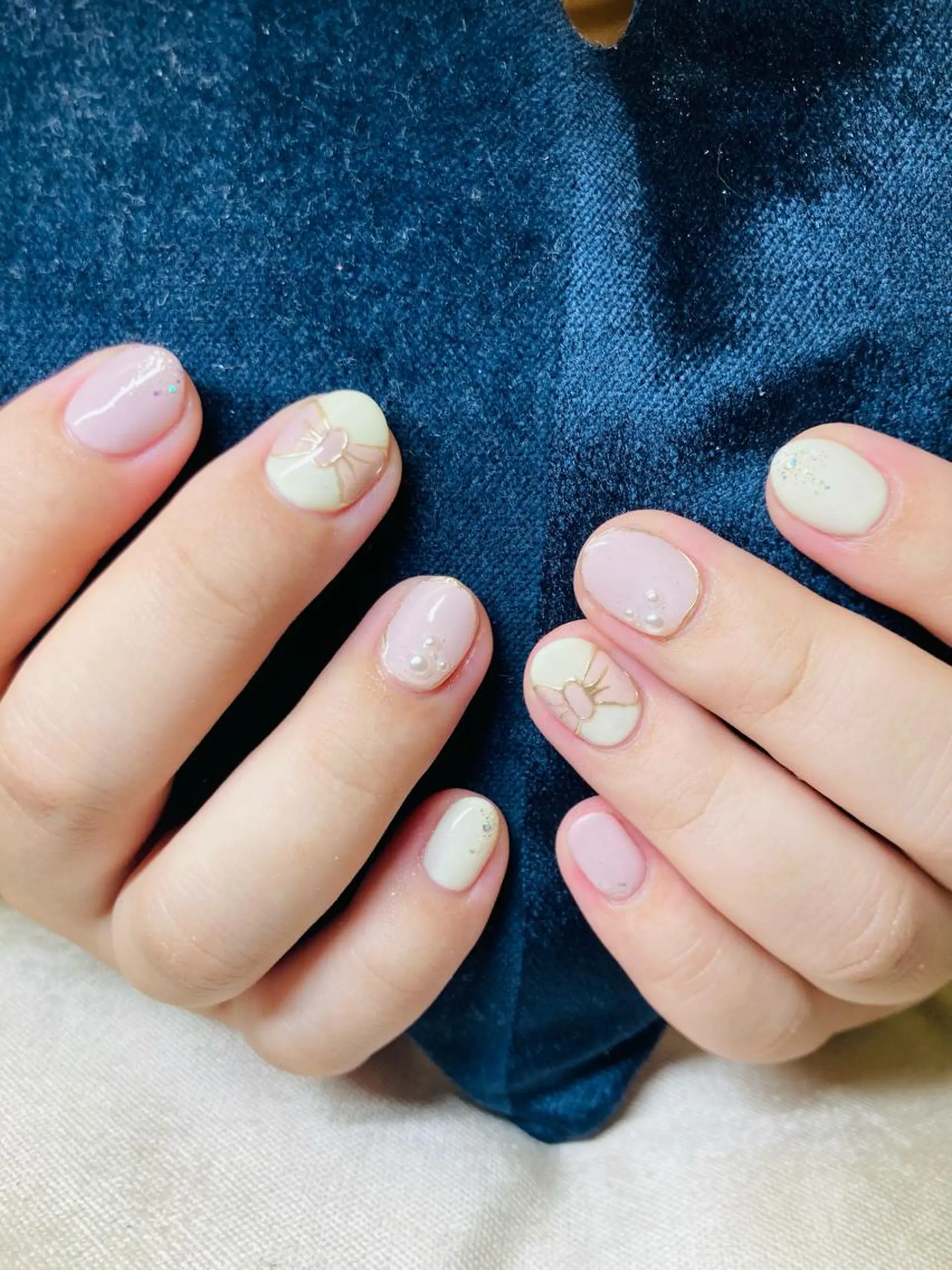 ネイル ハンドネイル ECLAT エクラ所属・寺山 千鶴のネイルデザイン