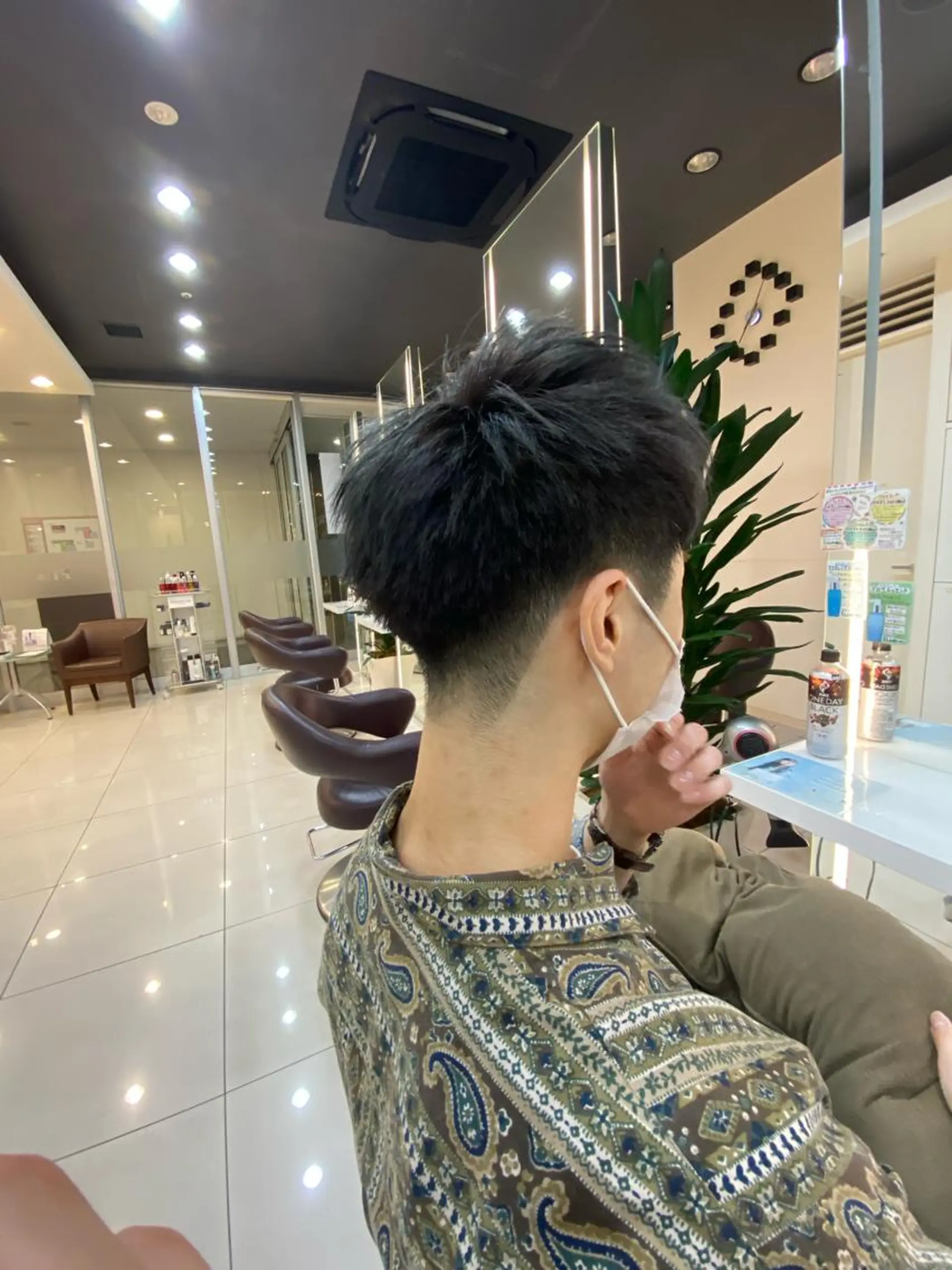 ショート メンズ アップバング ショートヘア カット メンズサロン/戸塚駅 東口3分/冨田大輝のヘアスタイル