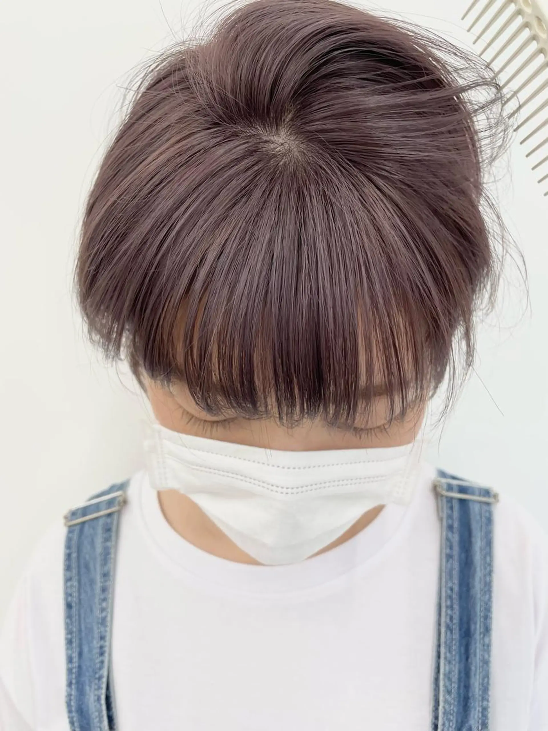 ショート ラベンダーベージュ sica所属・スタイル撮影 モデル募集momoのヘアスタイル