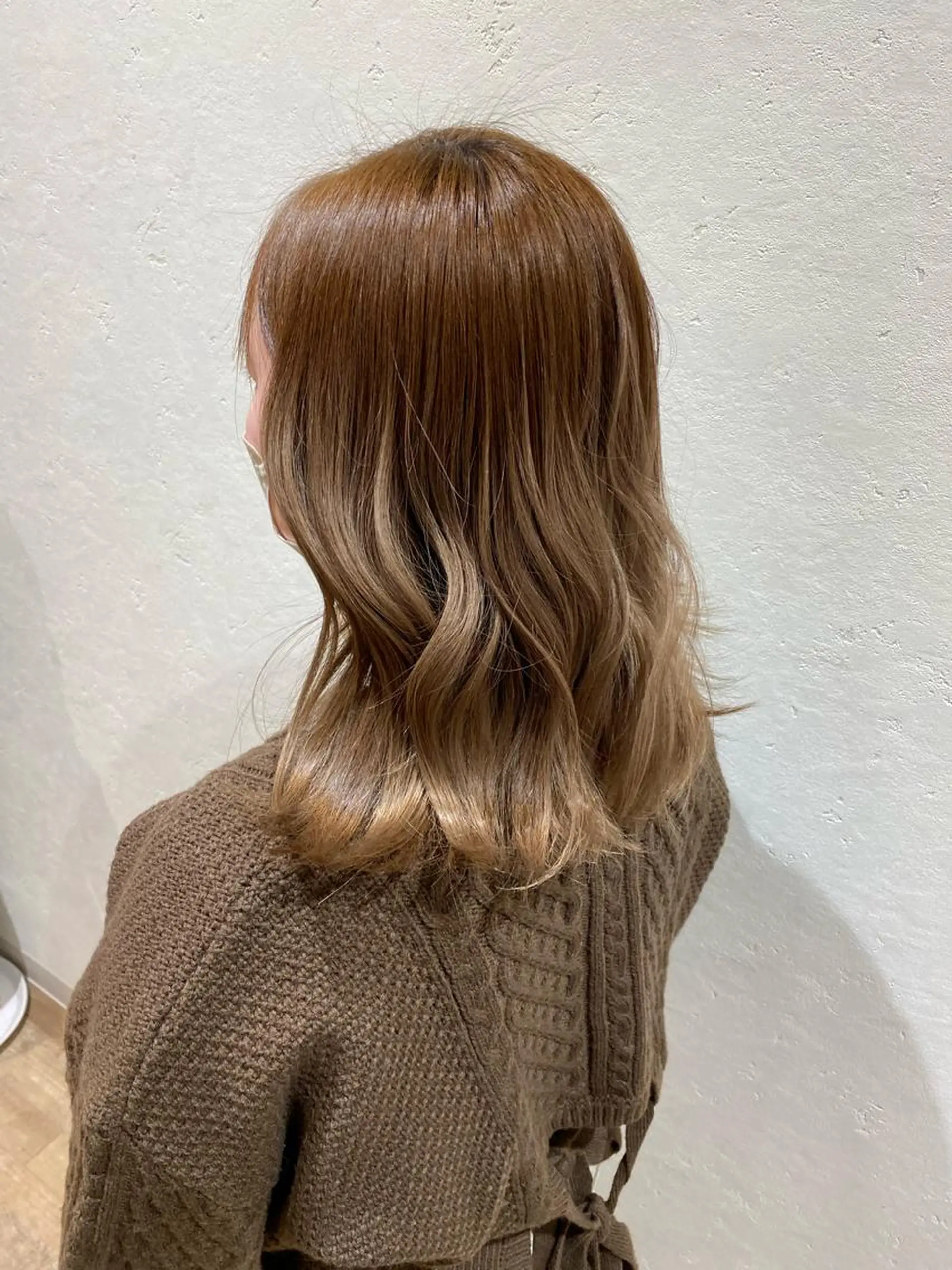 カラー フェニーチェ高崎所属・鶴谷 麻衣のヘアスタイル