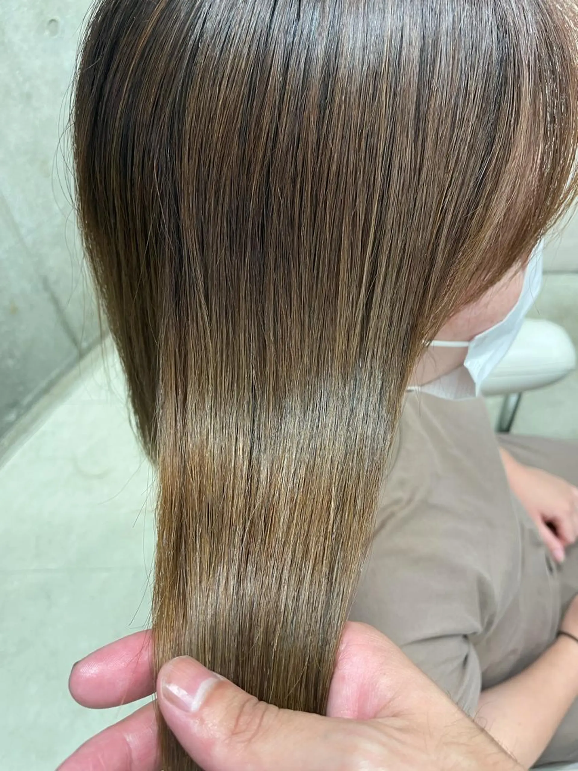 ミディアム ヘアカラー le. pidorgeのヘアスタイル