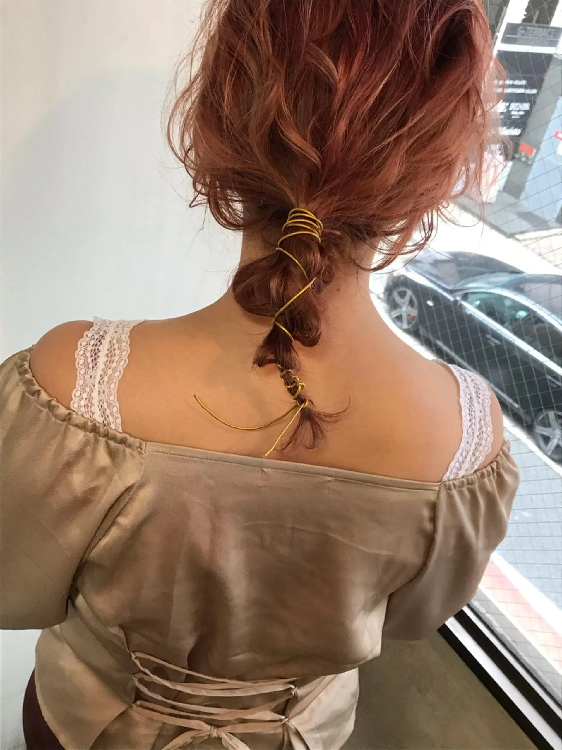 ヘアアレンジ カット ヘアカラー トリートメント 韓国 / 中国ヘア 🦋Noniのヘアスタイル