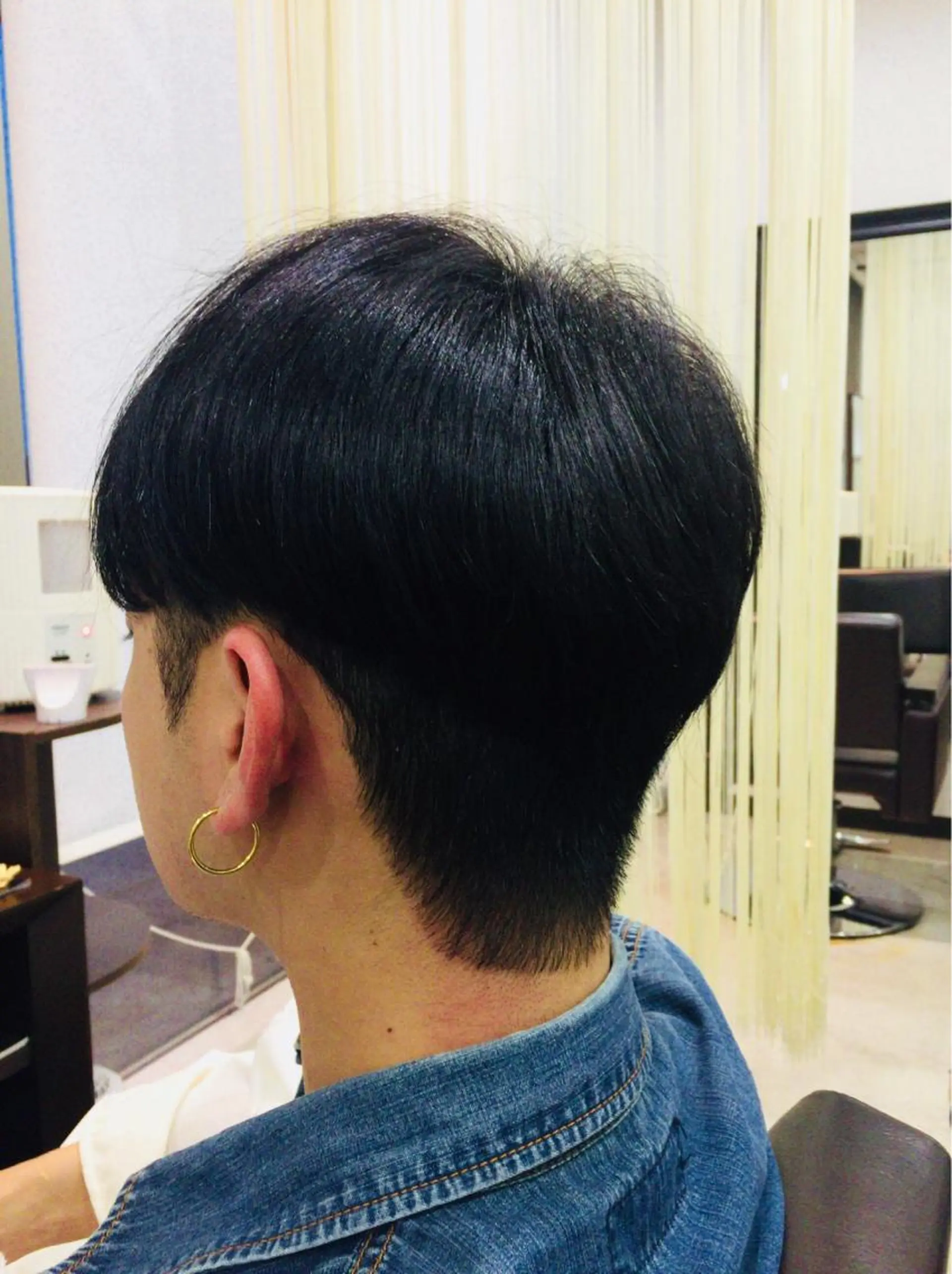ショート カラー メンズ 阿久津 泰幸のヘアスタイル
