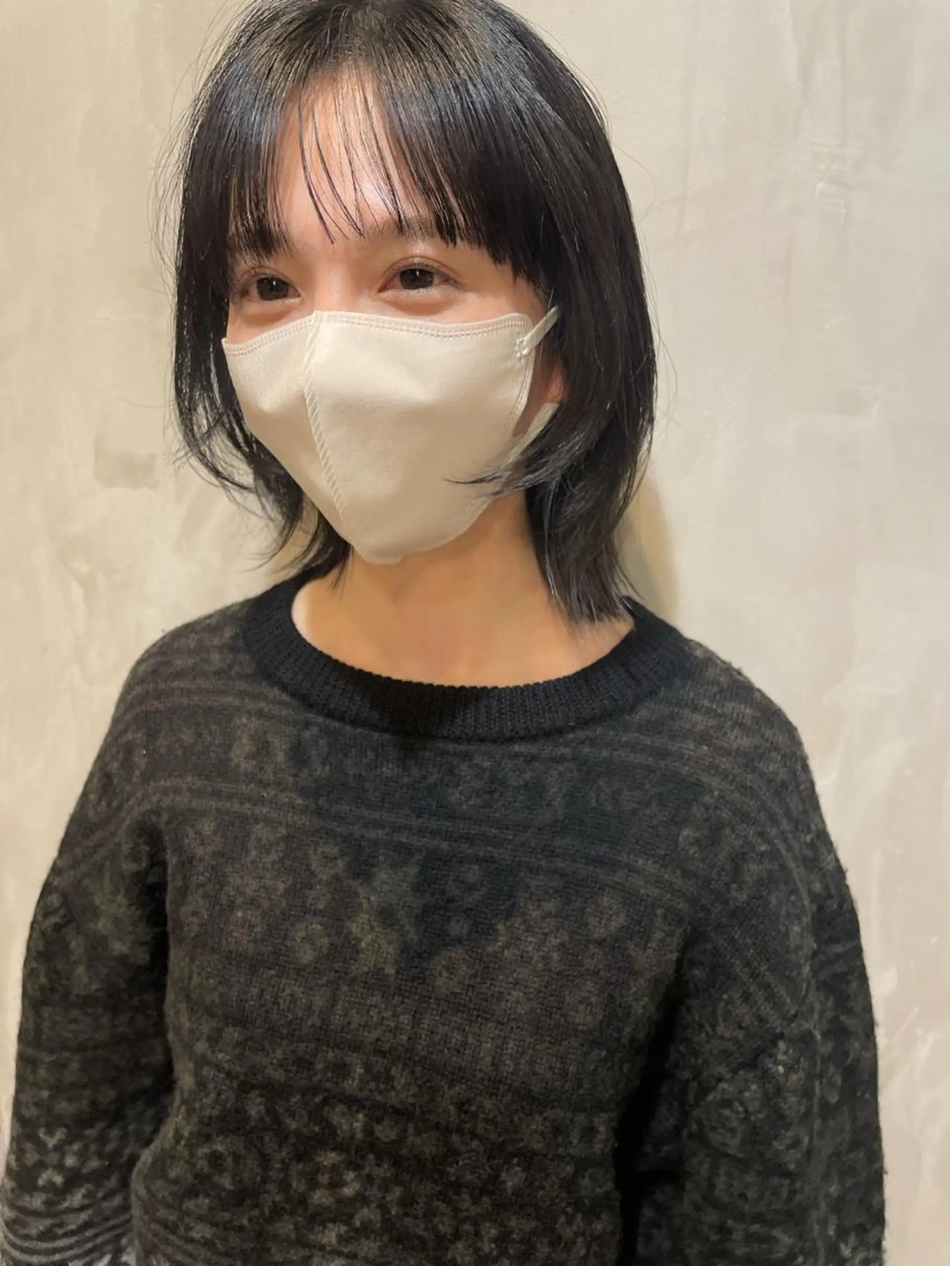 ミディアム ヤマモト マイのヘアスタイル