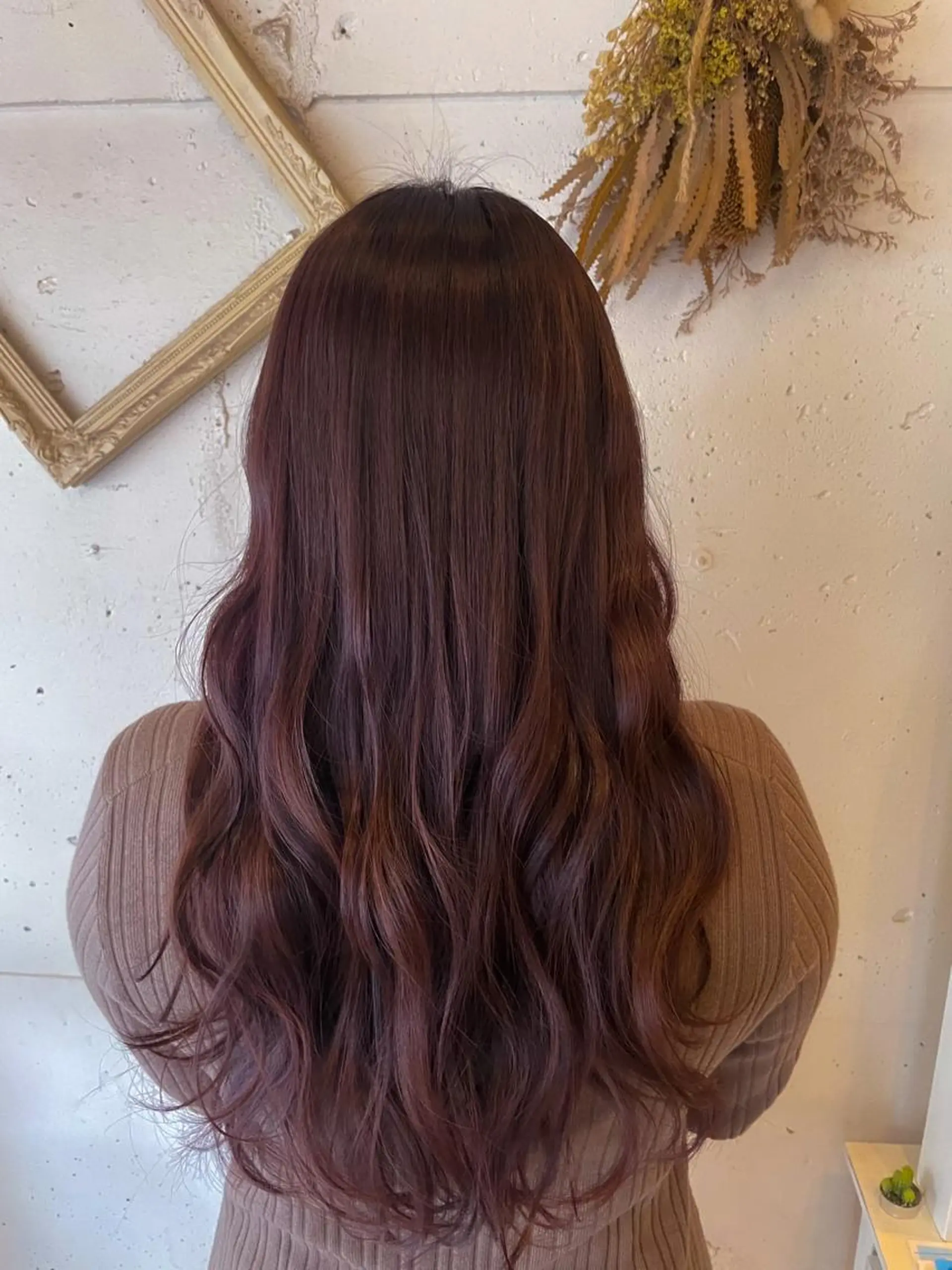 ロング カラー ヘアカラー いまじゅく あおいのヘアスタイル