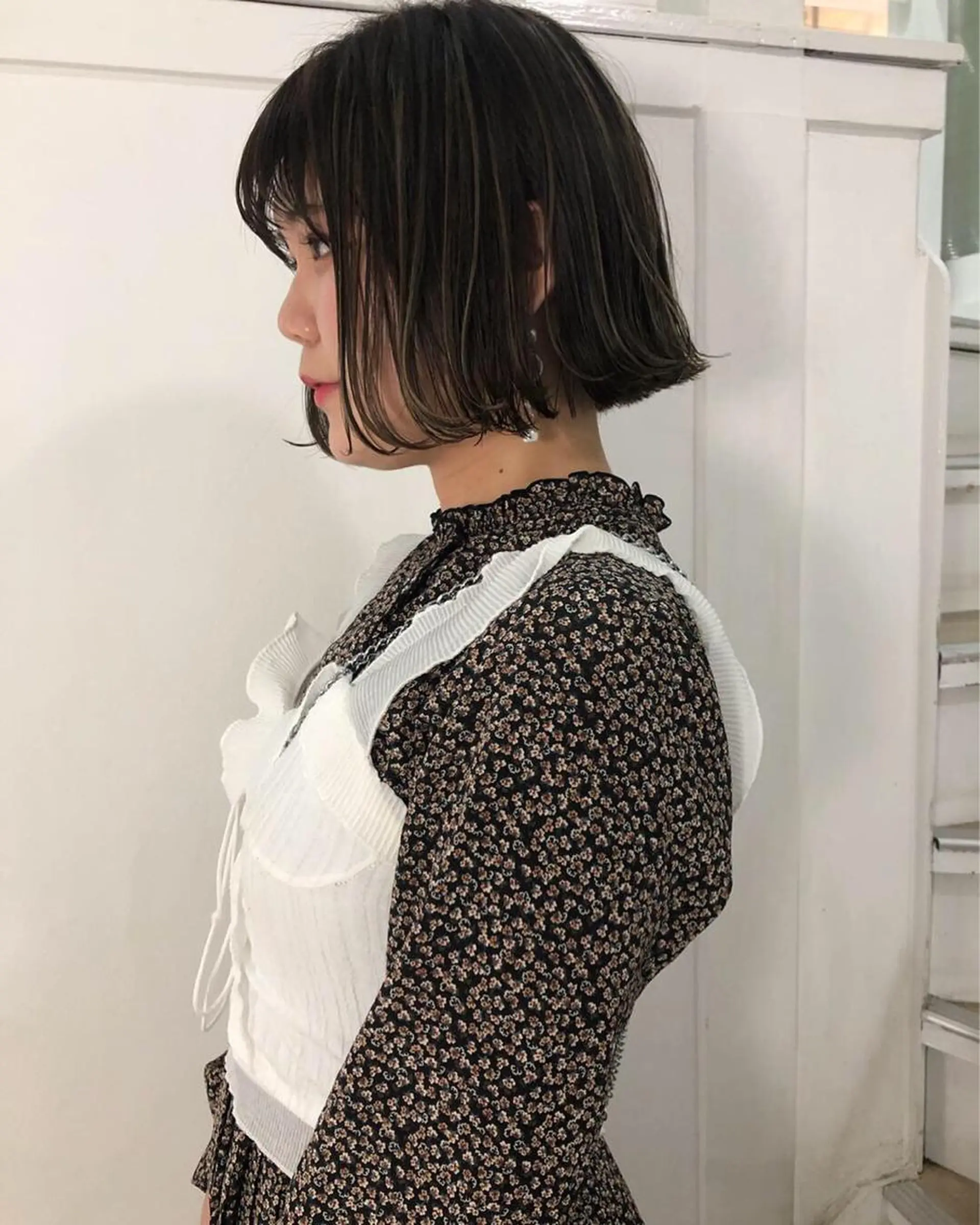 ショート カラー ブリーチ ハイライトカラー ハイライト ショートヘア Tao所属・藤川 大智のヘアスタイル