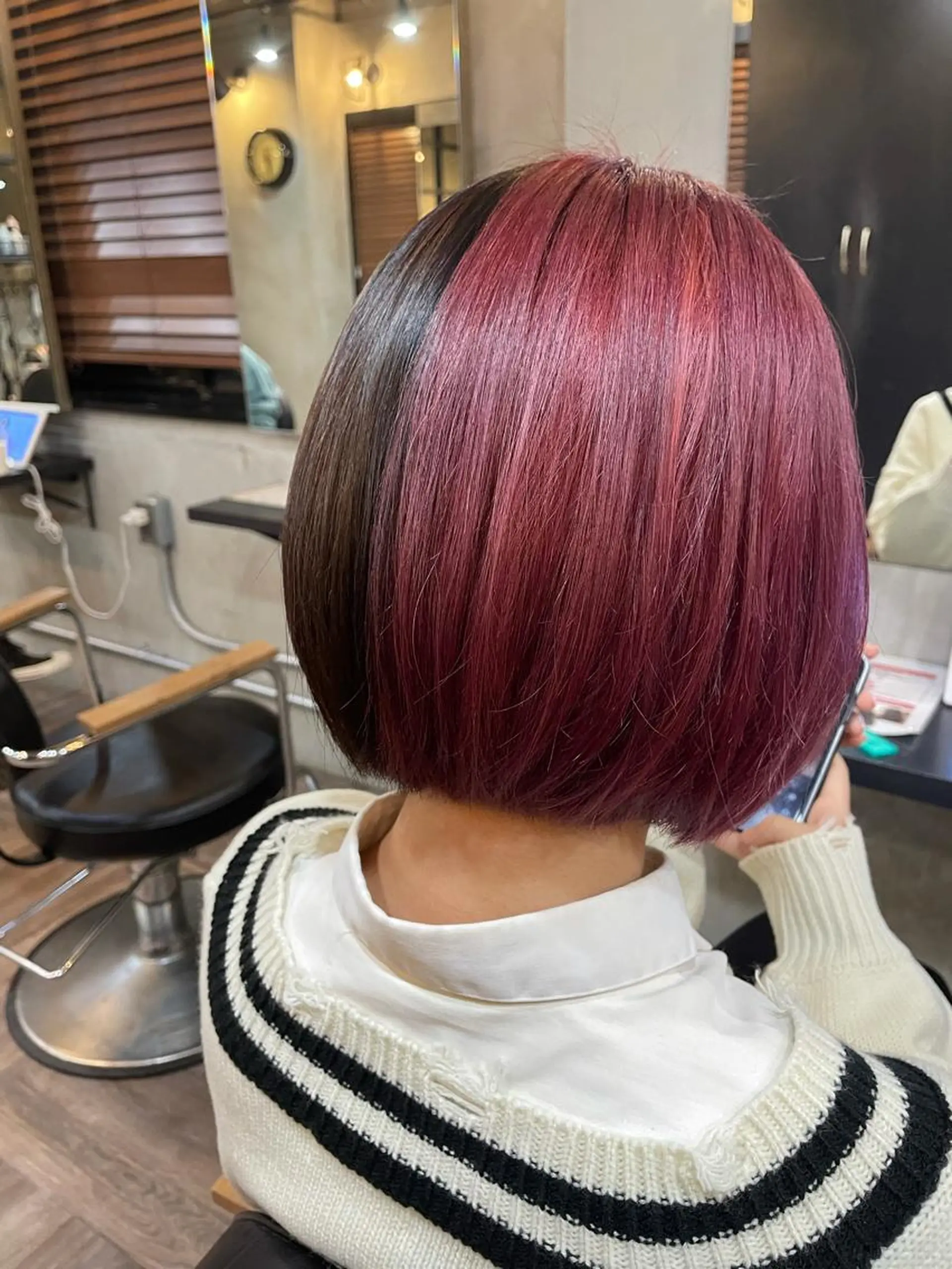 ショート カラー La fith 店長 城谷颯人のヘアスタイル