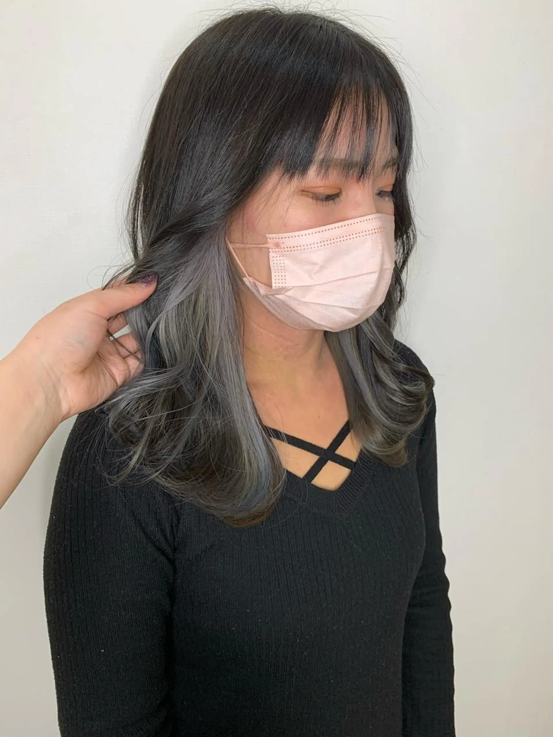 ロング カラー 🫧ウルフカット/ 畑中結衣🫧のヘアスタイル