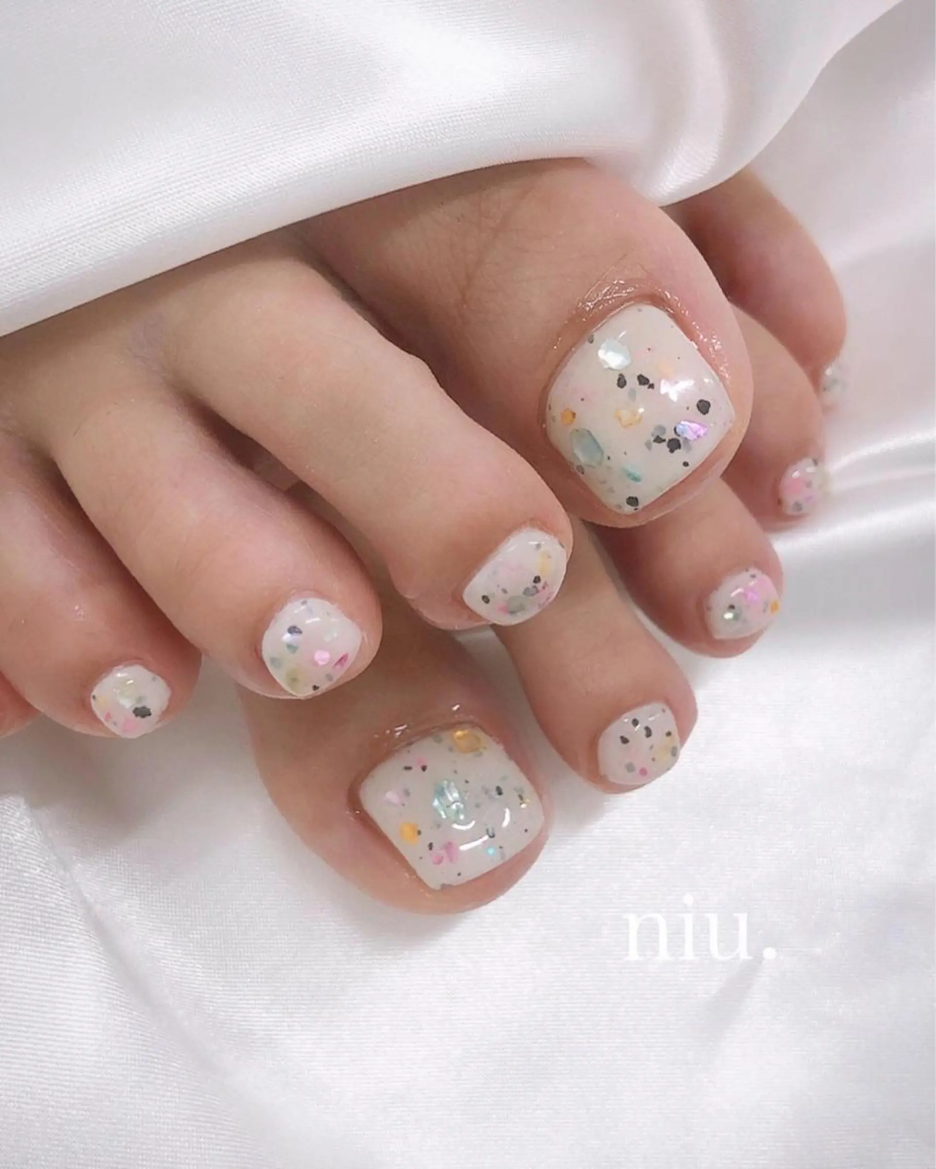 ネイル フットネイル niu.所属・nail salon niuのネイルデザイン